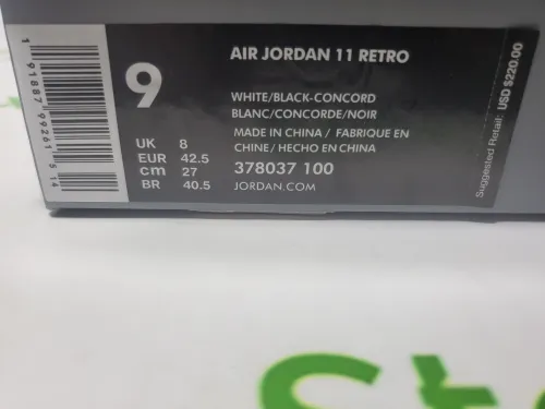 PK God Batch Air Jordan 11 Retro Concord (2018) 378037-100 review 