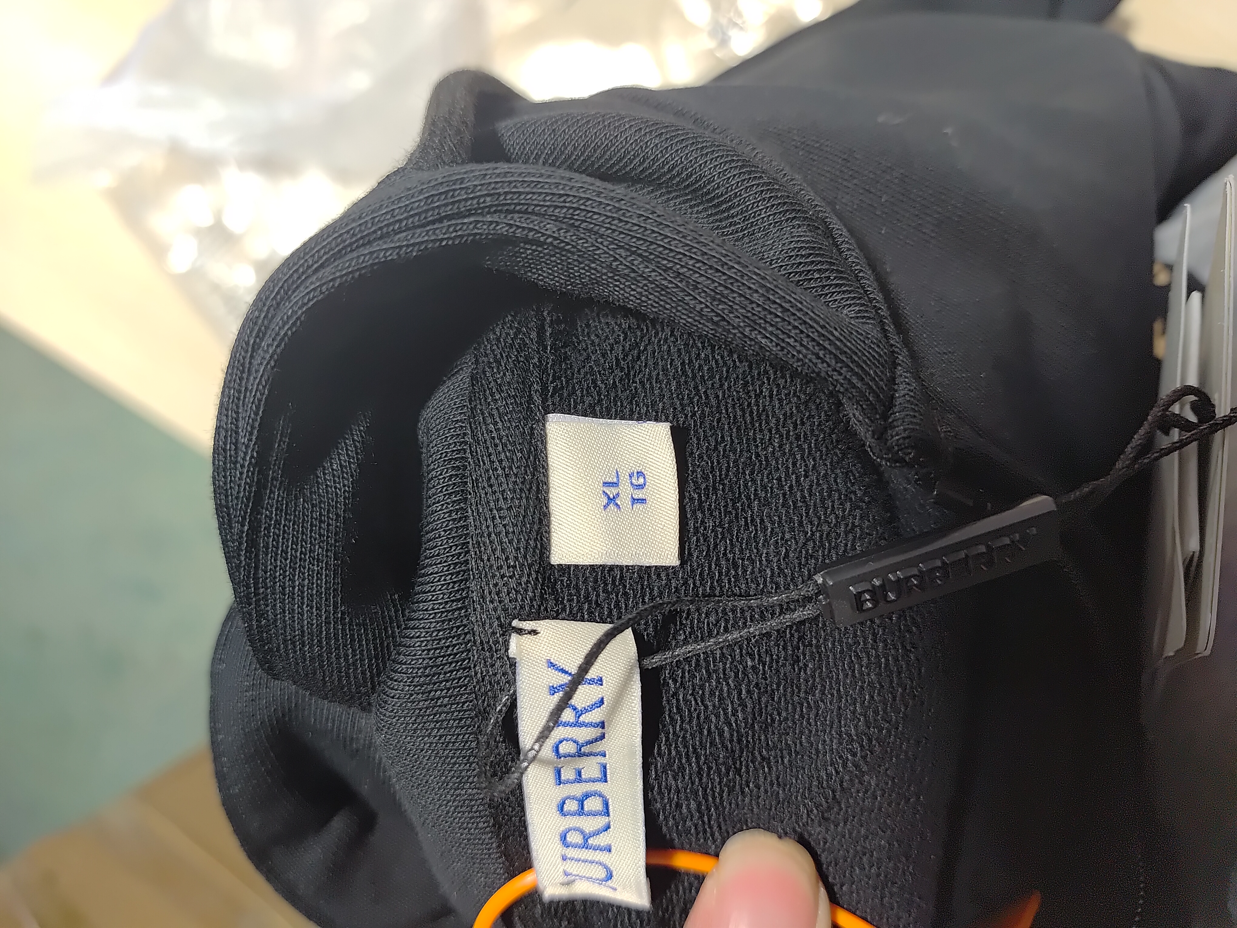 Burberry Warhorse Cross-Stitch Zippered Hooded Jacket Black review Stockxkicks 00