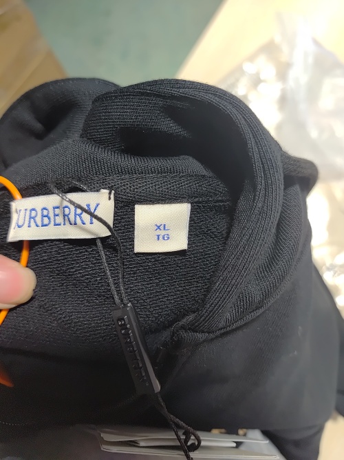 Burberry Warhorse Cross-Stitch Zippered Hooded Jacket Black review 