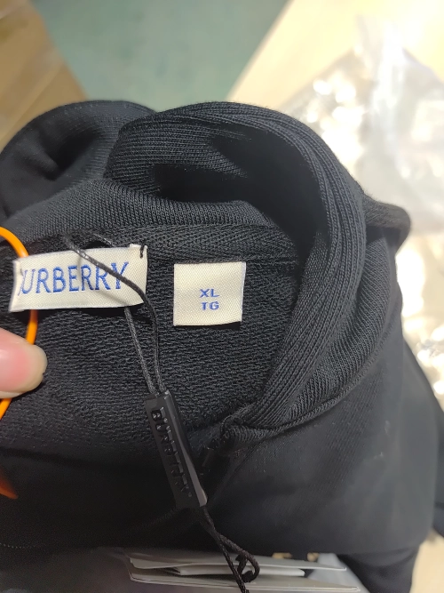 Burberry Warhorse Cross-Stitch Zippered Hooded Jacket Black review 