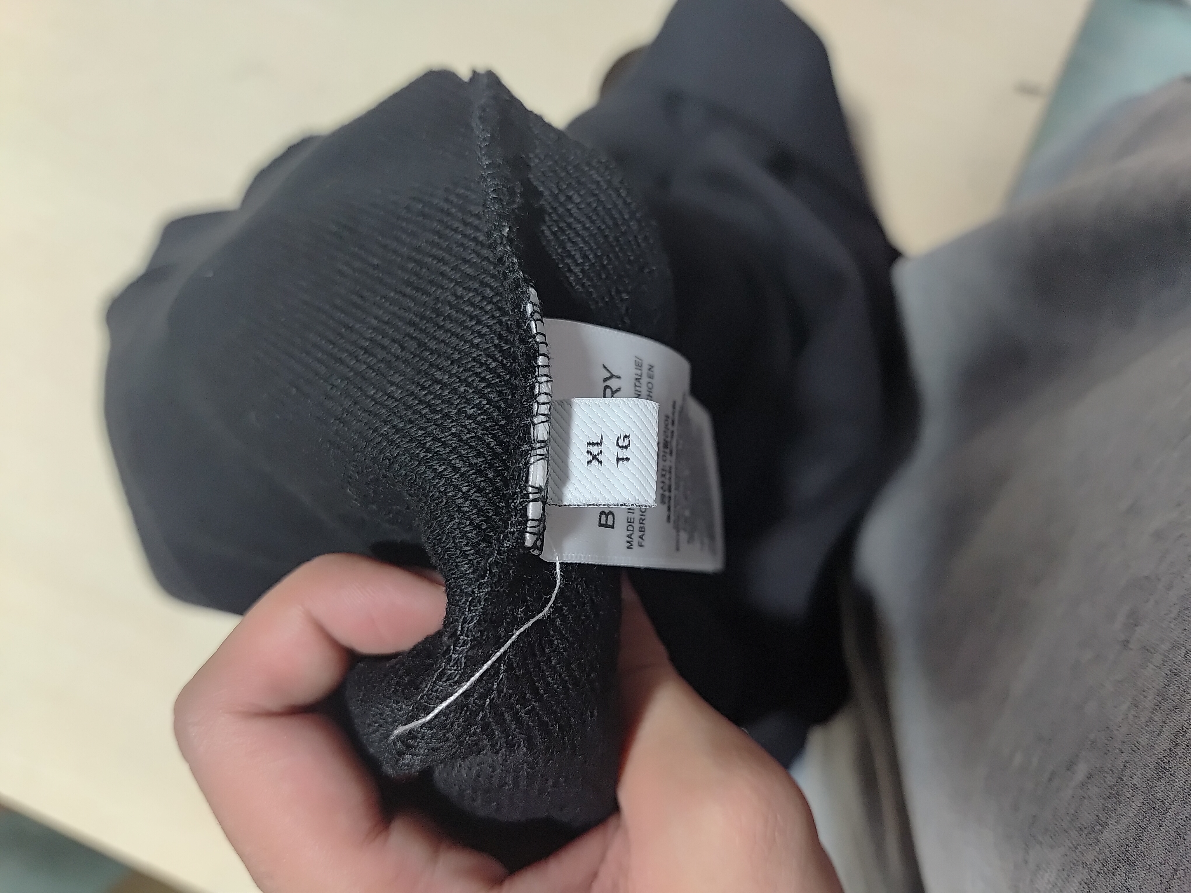 Burberry Logo Check Hooded Zip-Up Sweatshirt Black review Stockxkicks 00