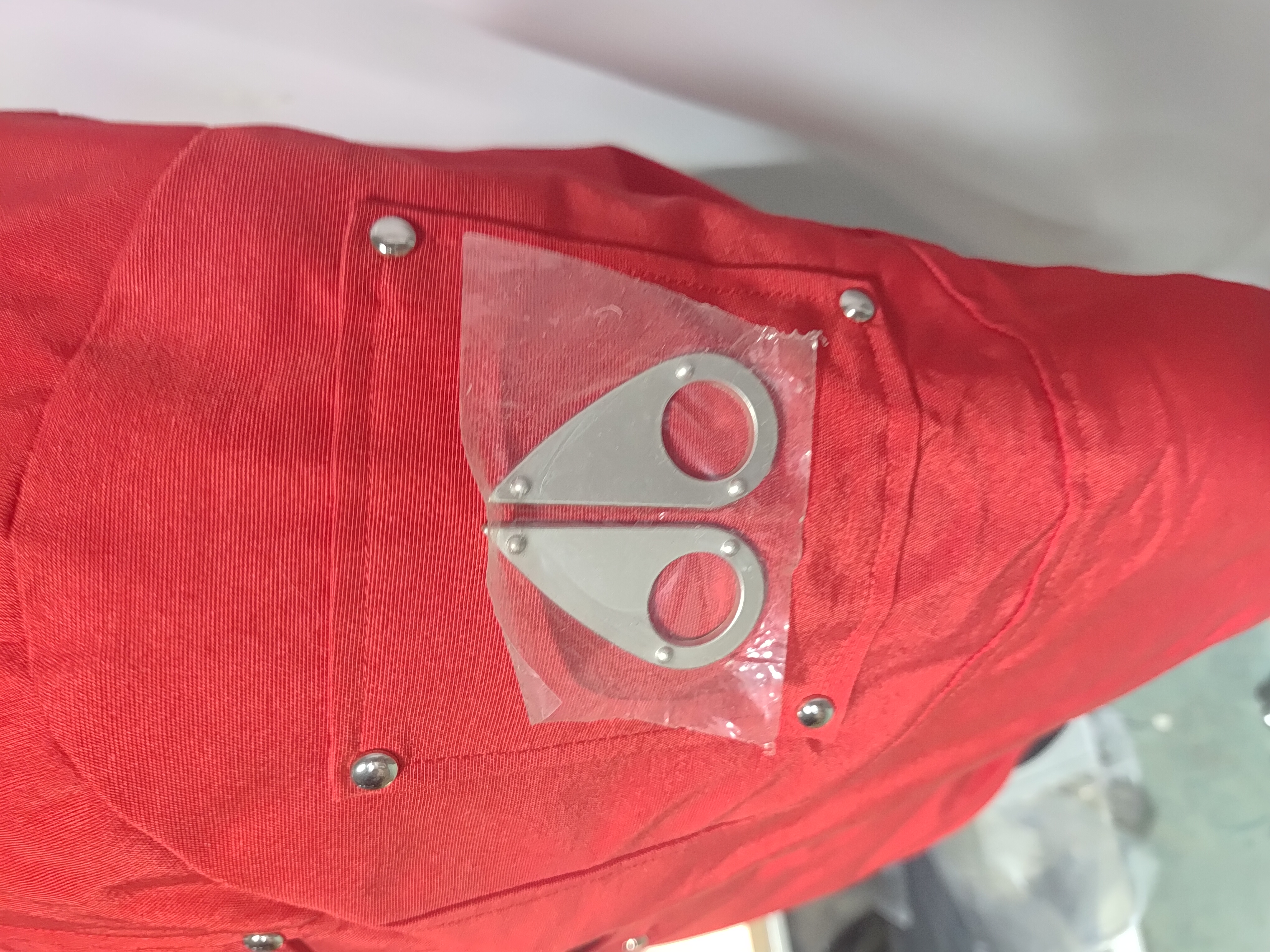 Moose Knuckles Men's Balistic Bomber Zip-Up Fur Jacket Red review Stockxkicks 01