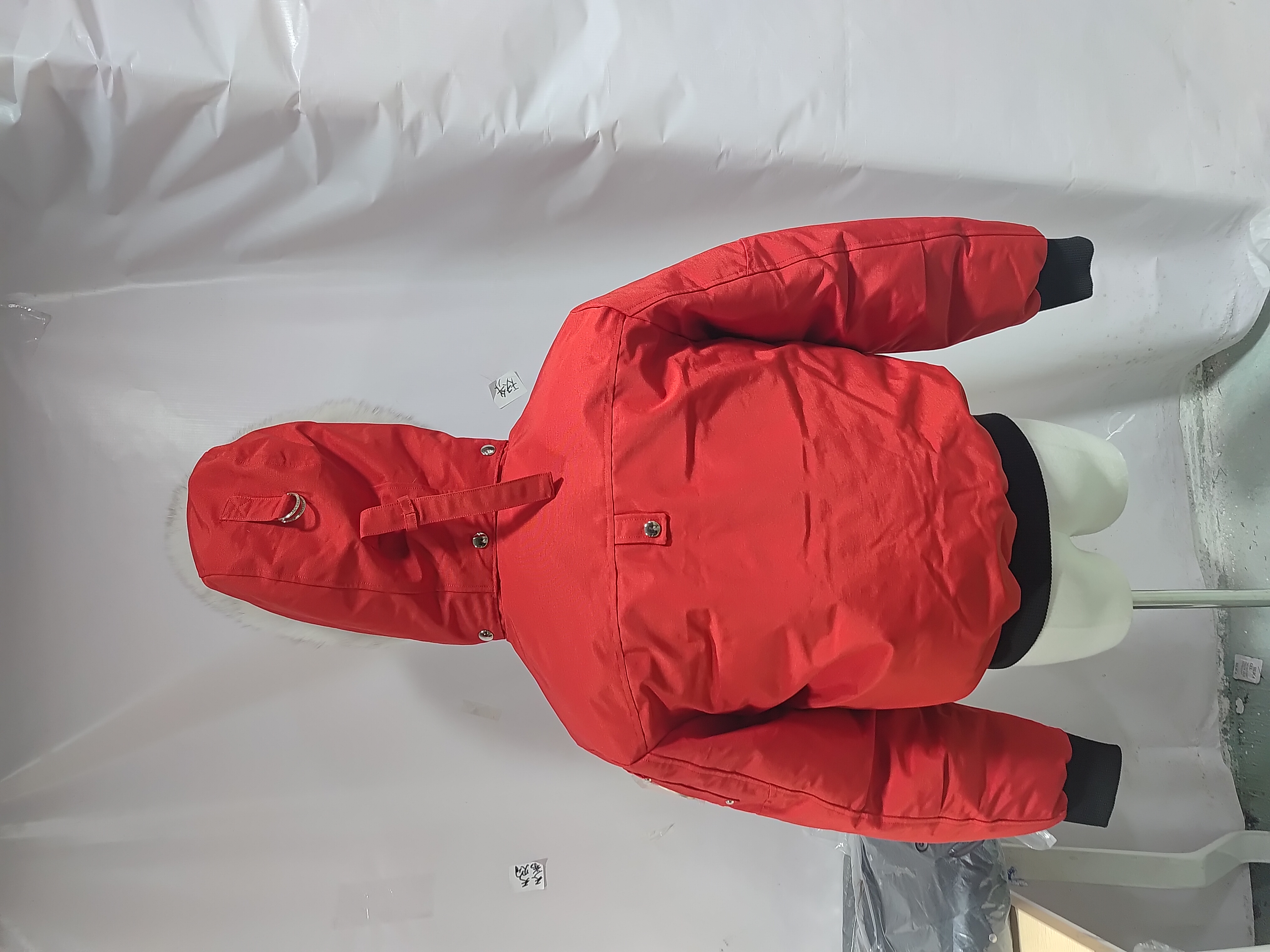 Moose Knuckles Men's Balistic Bomber Zip-Up Fur Jacket Red review Stockxkicks 02