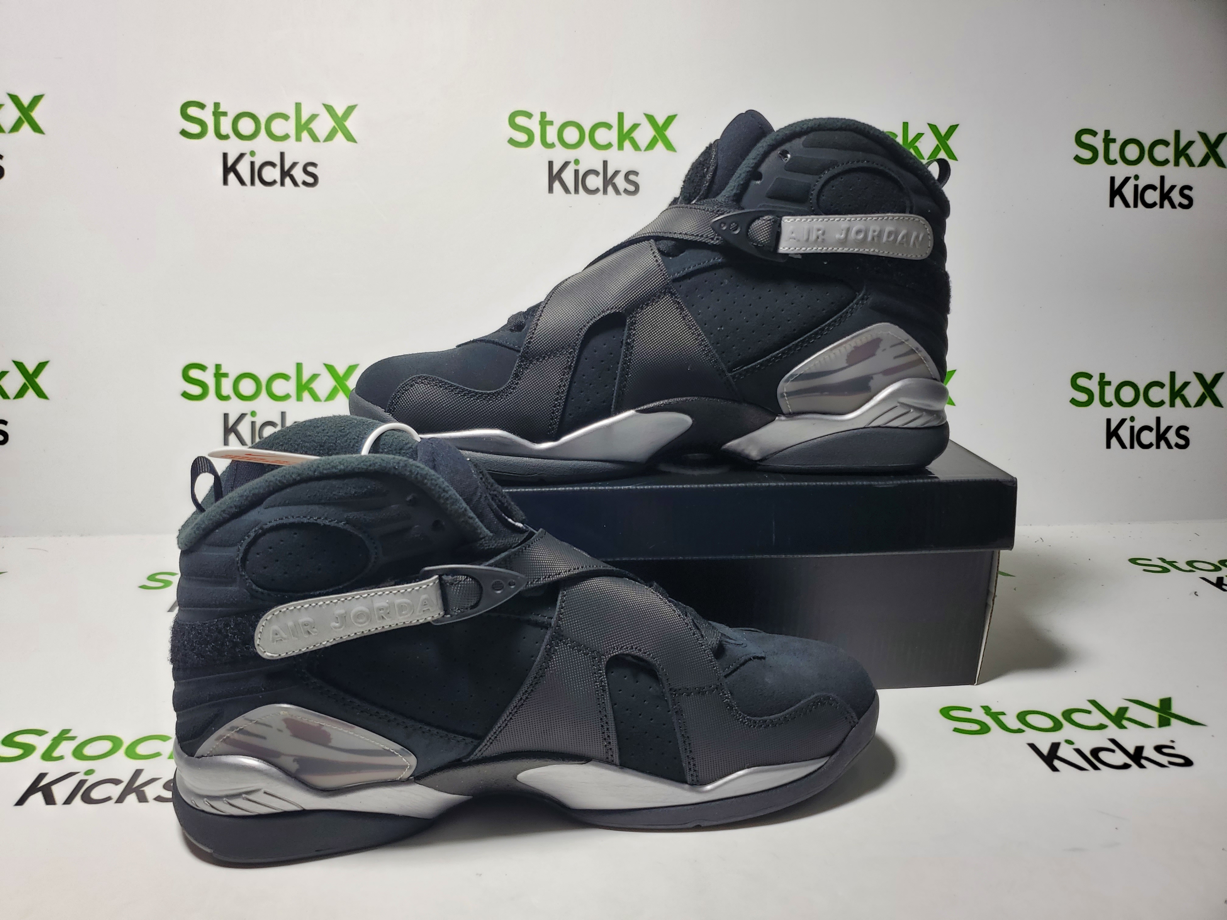 PK God Batch Air Jordan 8 Retro Winterized Gunsmoke FD1334-001 review Stockxkicks 01