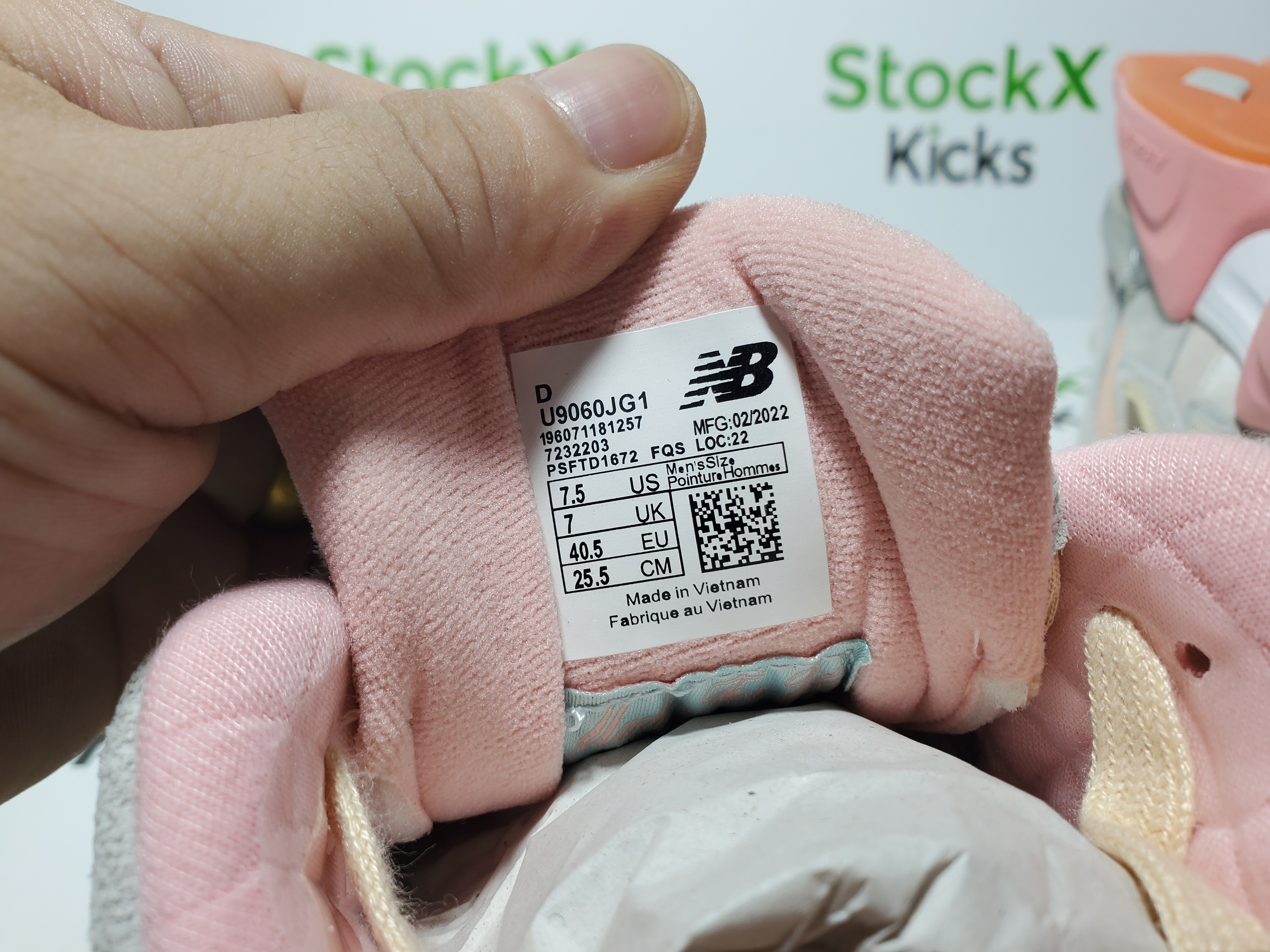New Balance 9060 Joe Freshgoods Inside Voices Baby Shower Blue U9060JG1 review Stockxkicks 06