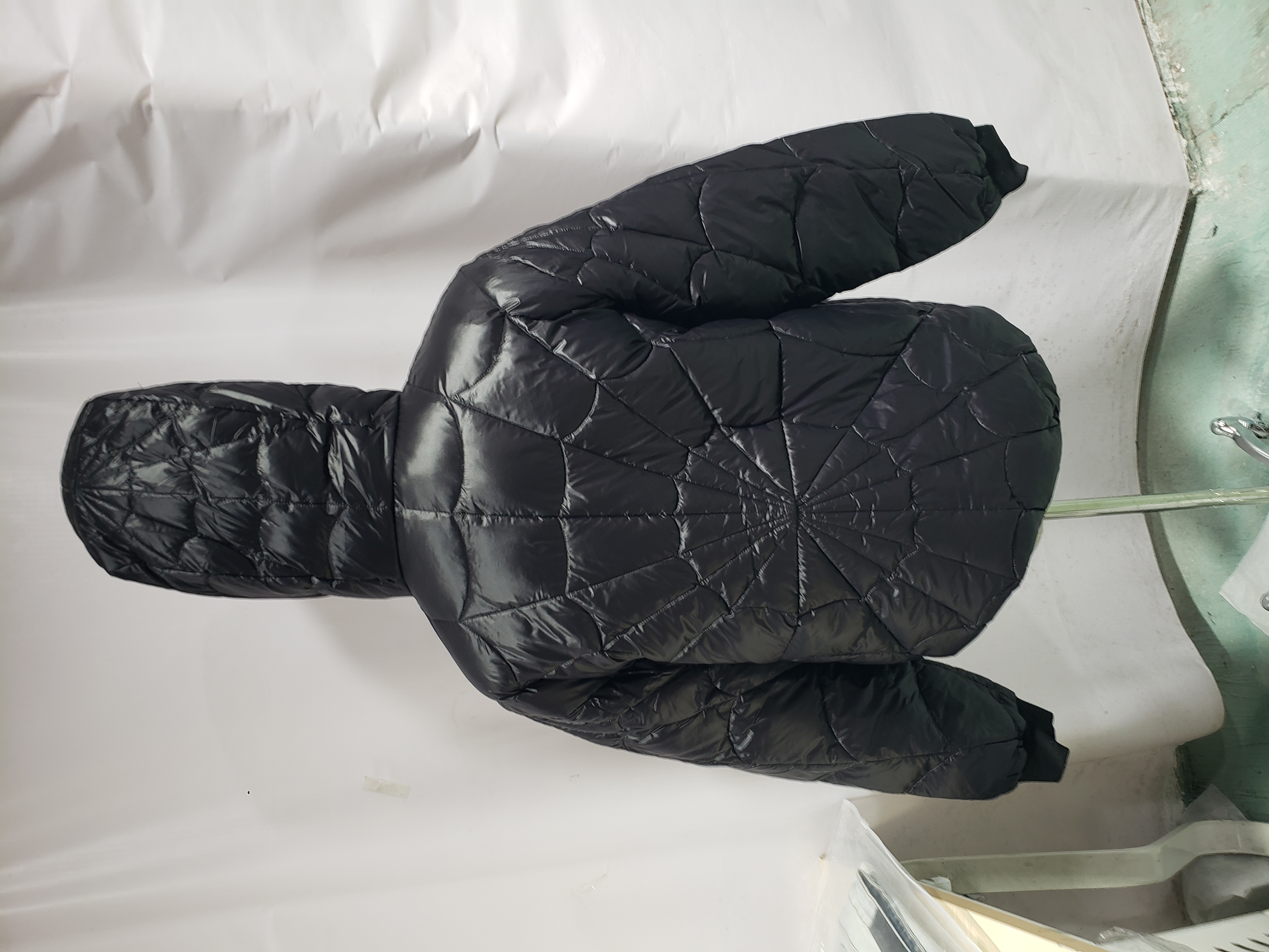Moncler Black Violier Spider Web Quilted Down Jacket CK241218 review Stockxkicks 03