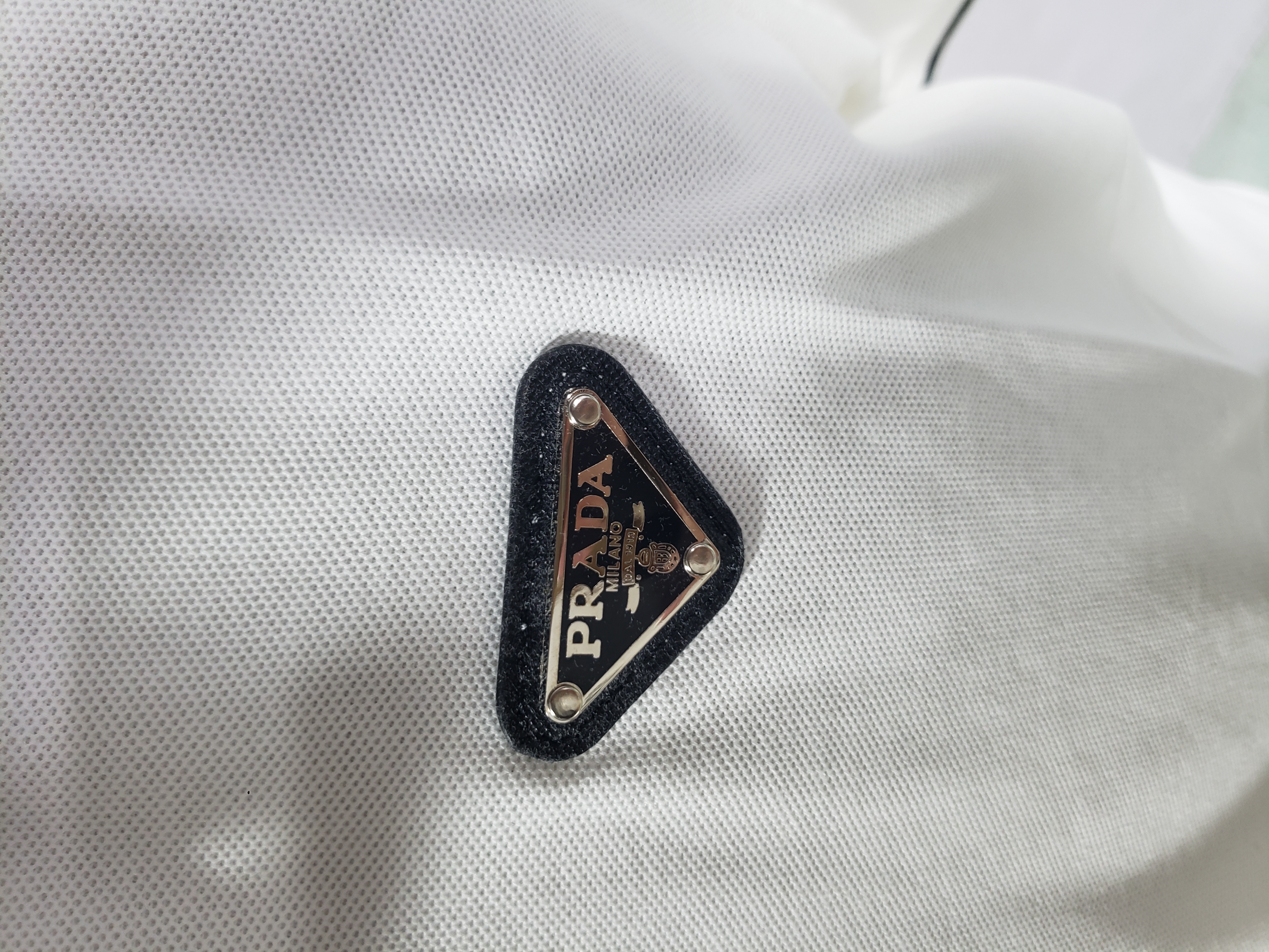 Prada Basic Letter Logo Business polo T-shirt review Stockxkicks 02