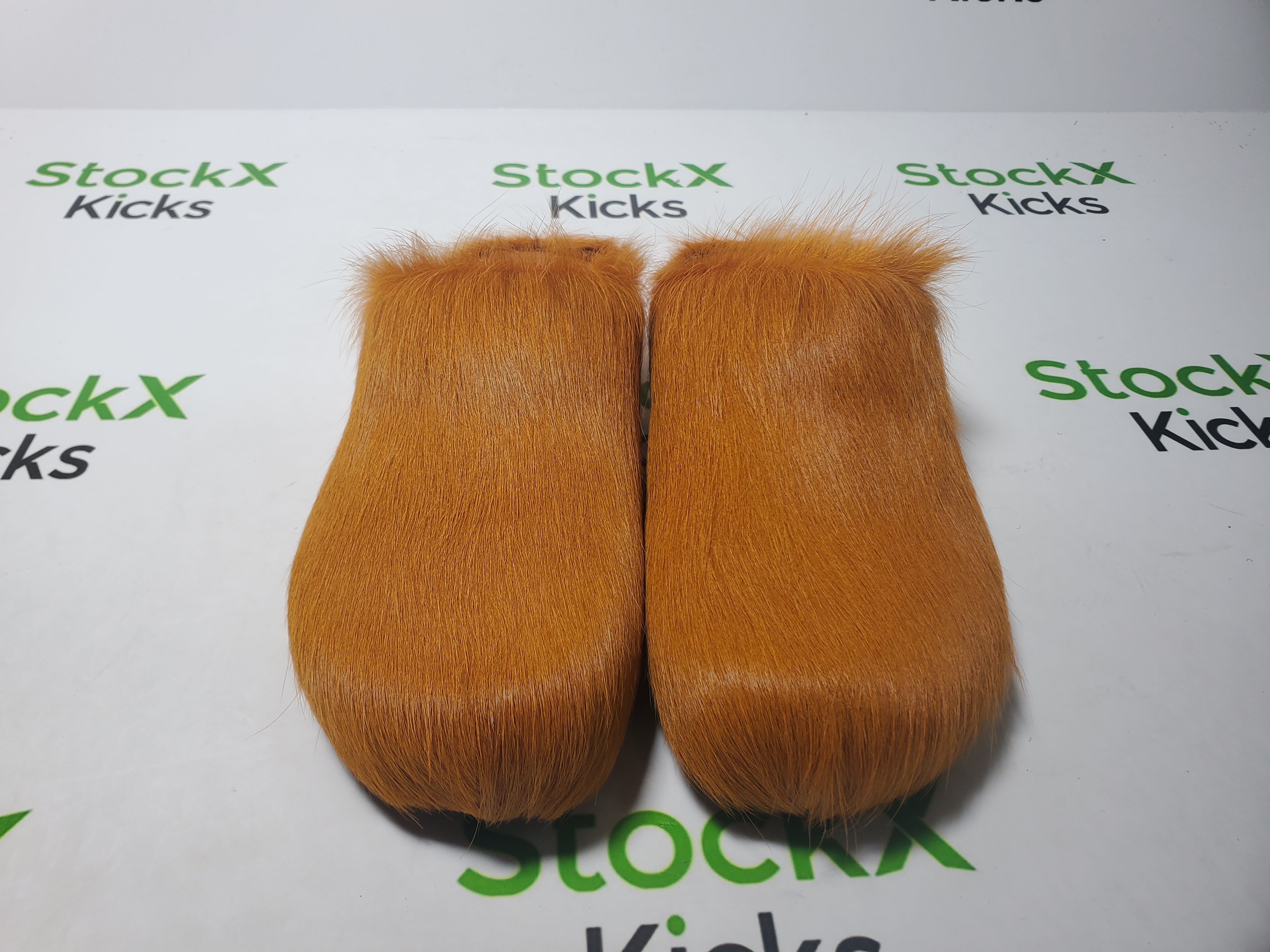 Marni Long-hair Calfskin Fussbett Sabot Light Yellow Brown review Stockxkicks 02