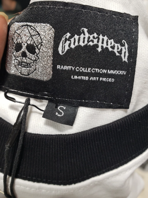 Godspeed Hollywood Thermal Long Sleeve T-shirt #3107 White/Apricot review 