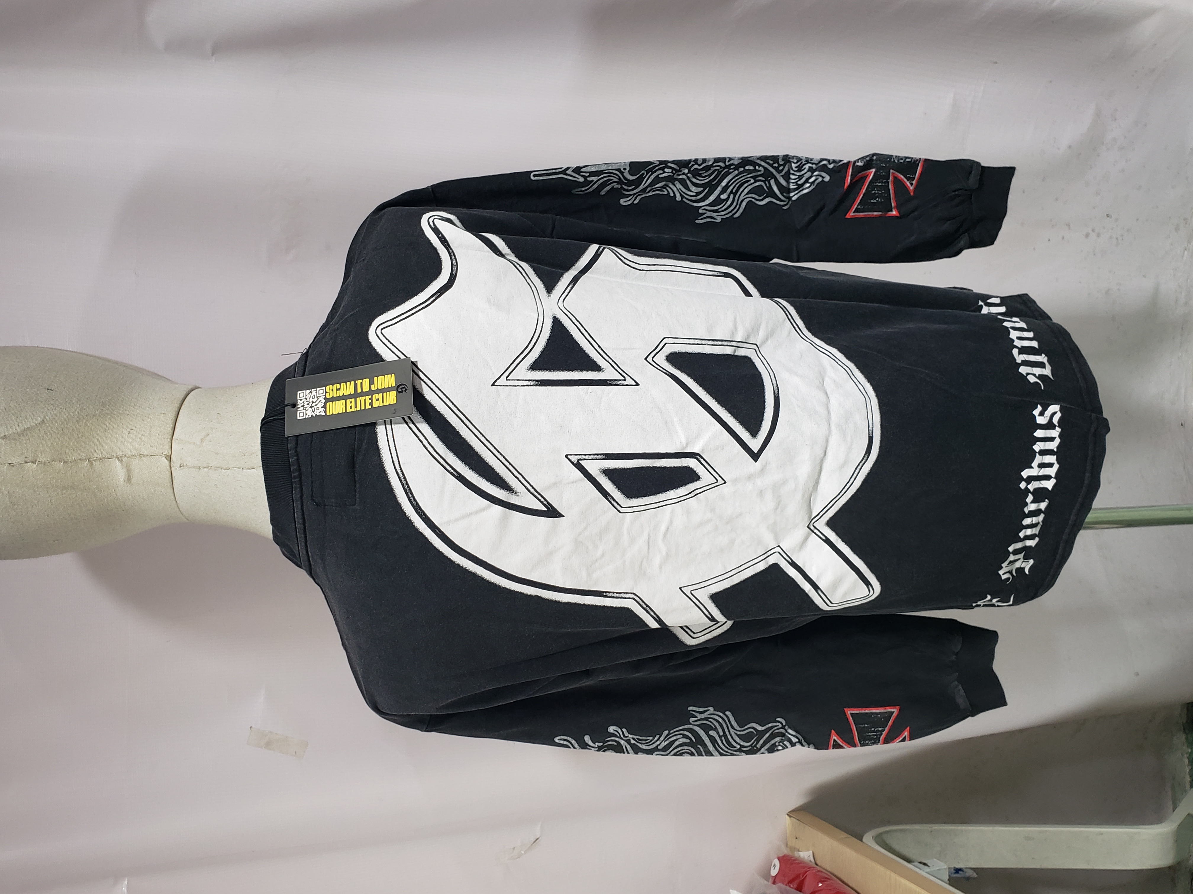 Godspeed Rocker Layered Long Sleeve T-shirt #1103 Black Wash review Stockxkicks 03