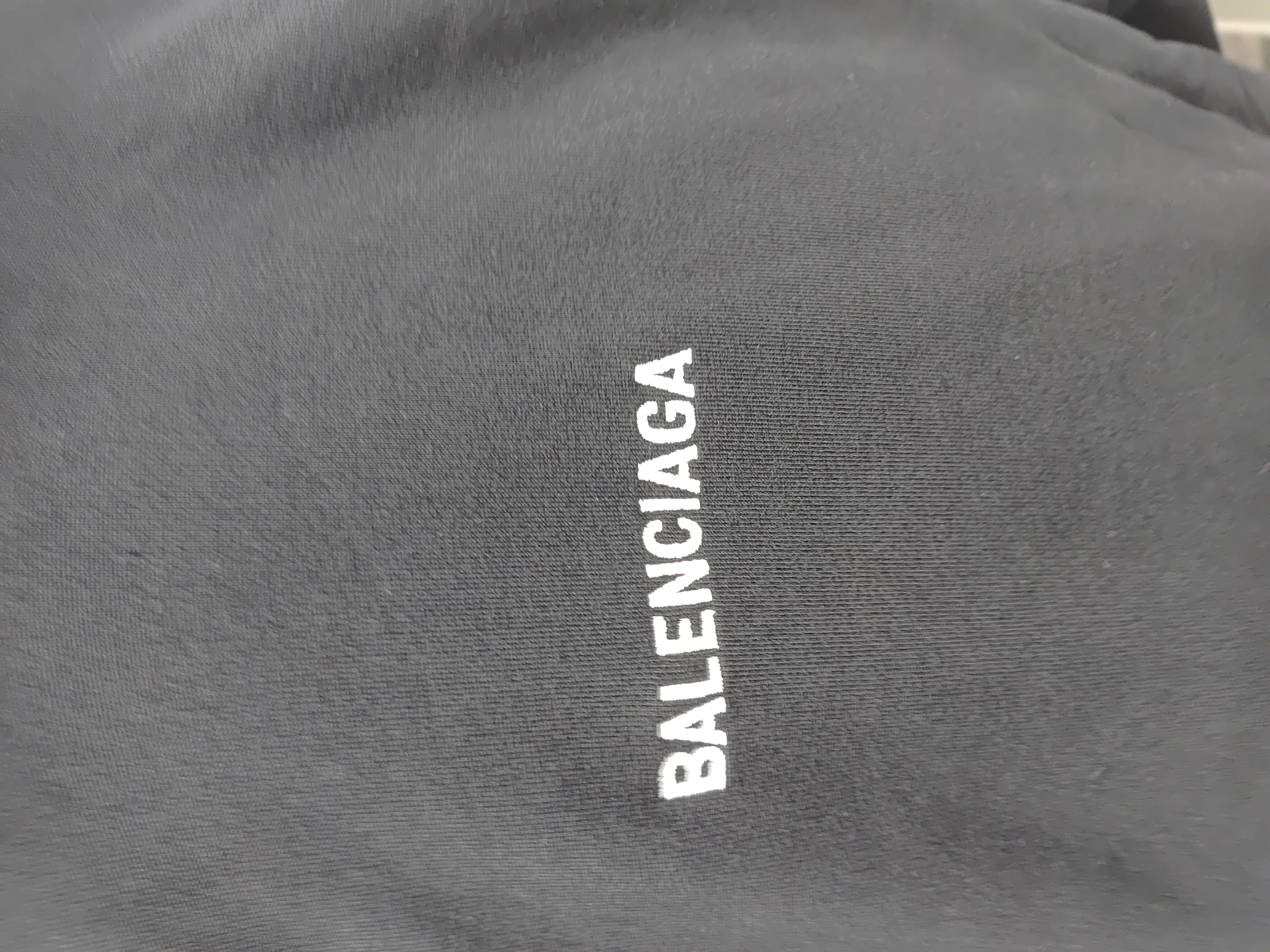 Balenciaga Back Cropped Hoodie In Black review Stockxkicks 02