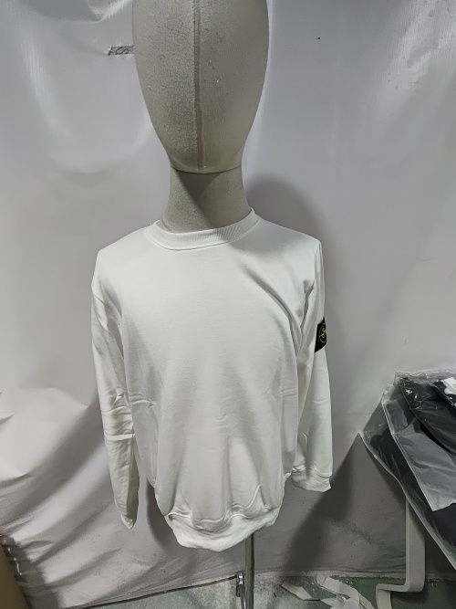 Stone Island Sweatshirt  White/Grey/Khaki/Musk green/Dark green/Olive green/Navy Blue/Black YZ 9018 review 