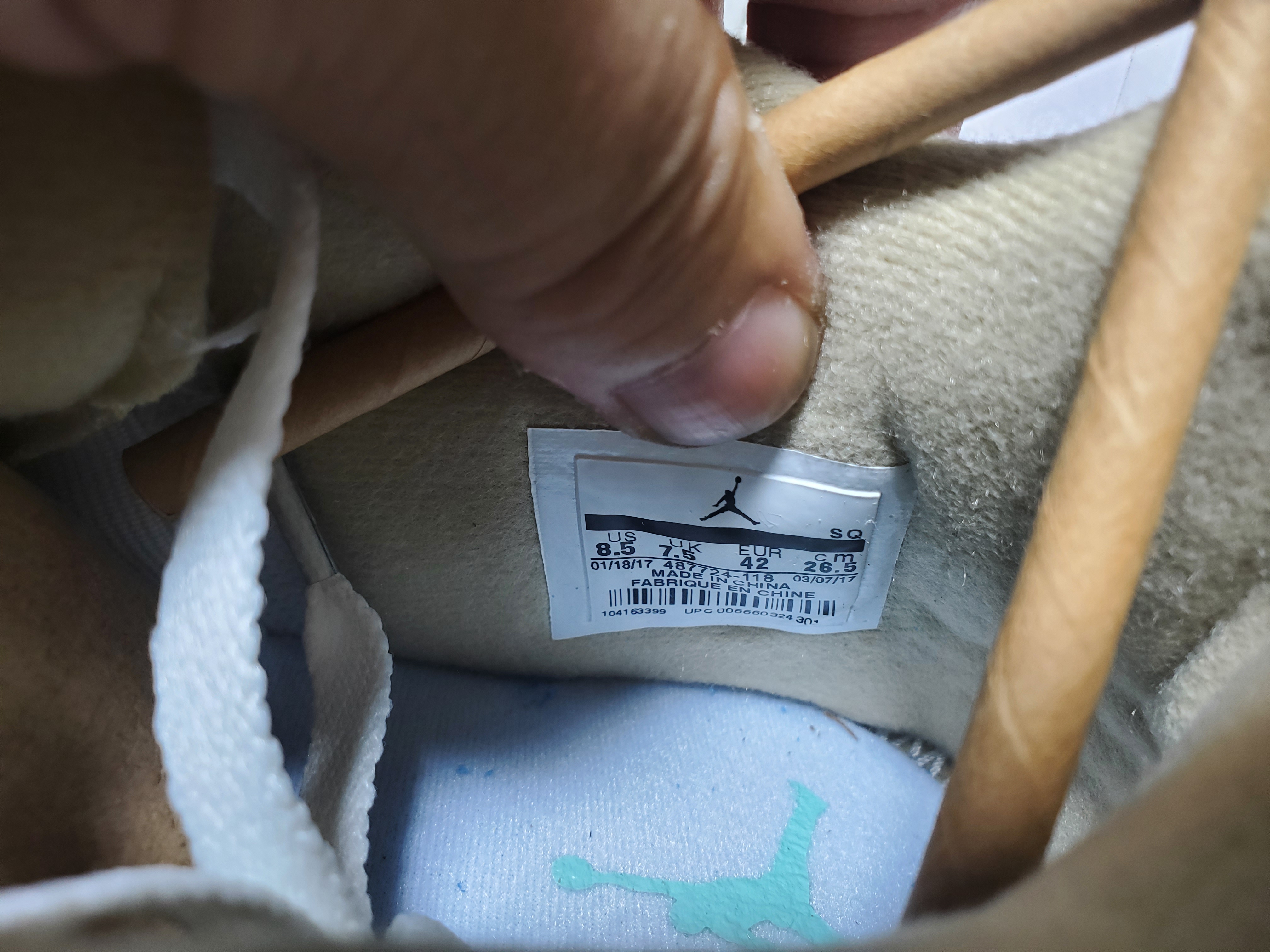 PK God Batch Air Jordan 4 Retro Sand (2017) (GS) 487724-118 review Stockxkicks 06