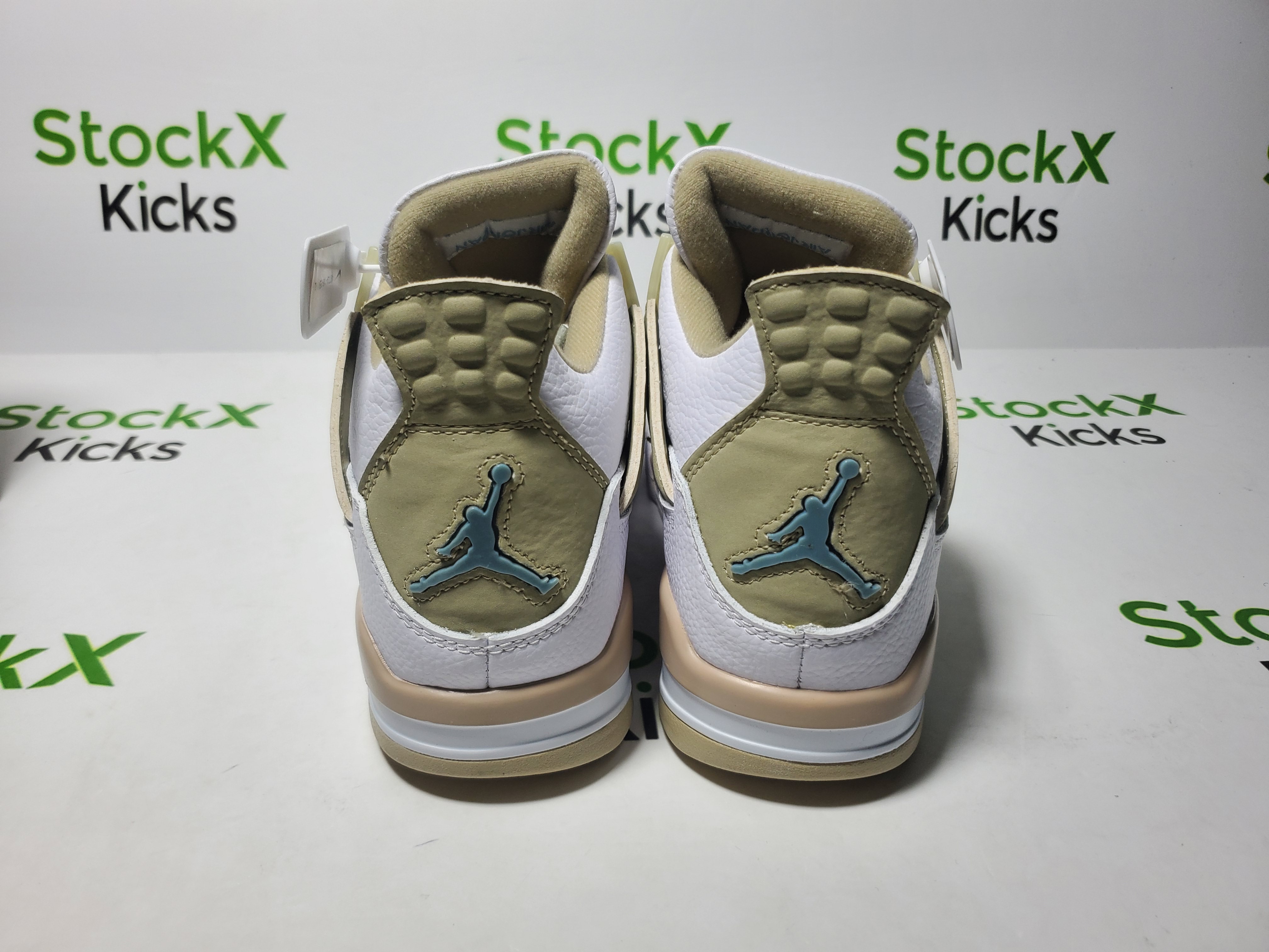 PK God Batch Air Jordan 4 Retro Sand (2017) (GS) 487724-118 review Stockxkicks 03