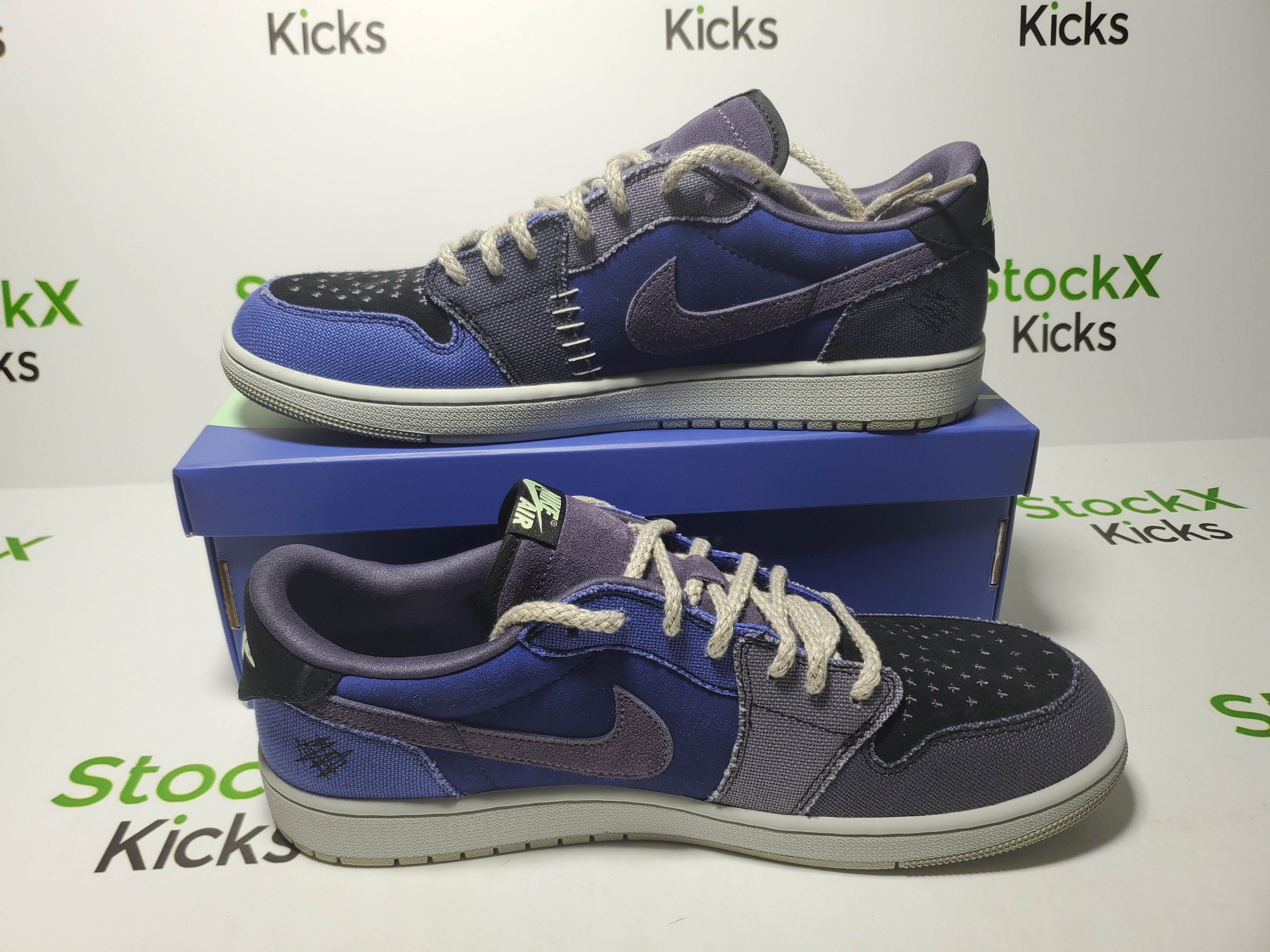 PK God Batch Zion Williamson x Air Jordan 1 Retro Low OG 'Voodoo Alternate' IH2309-500 review Stockxkicks 02