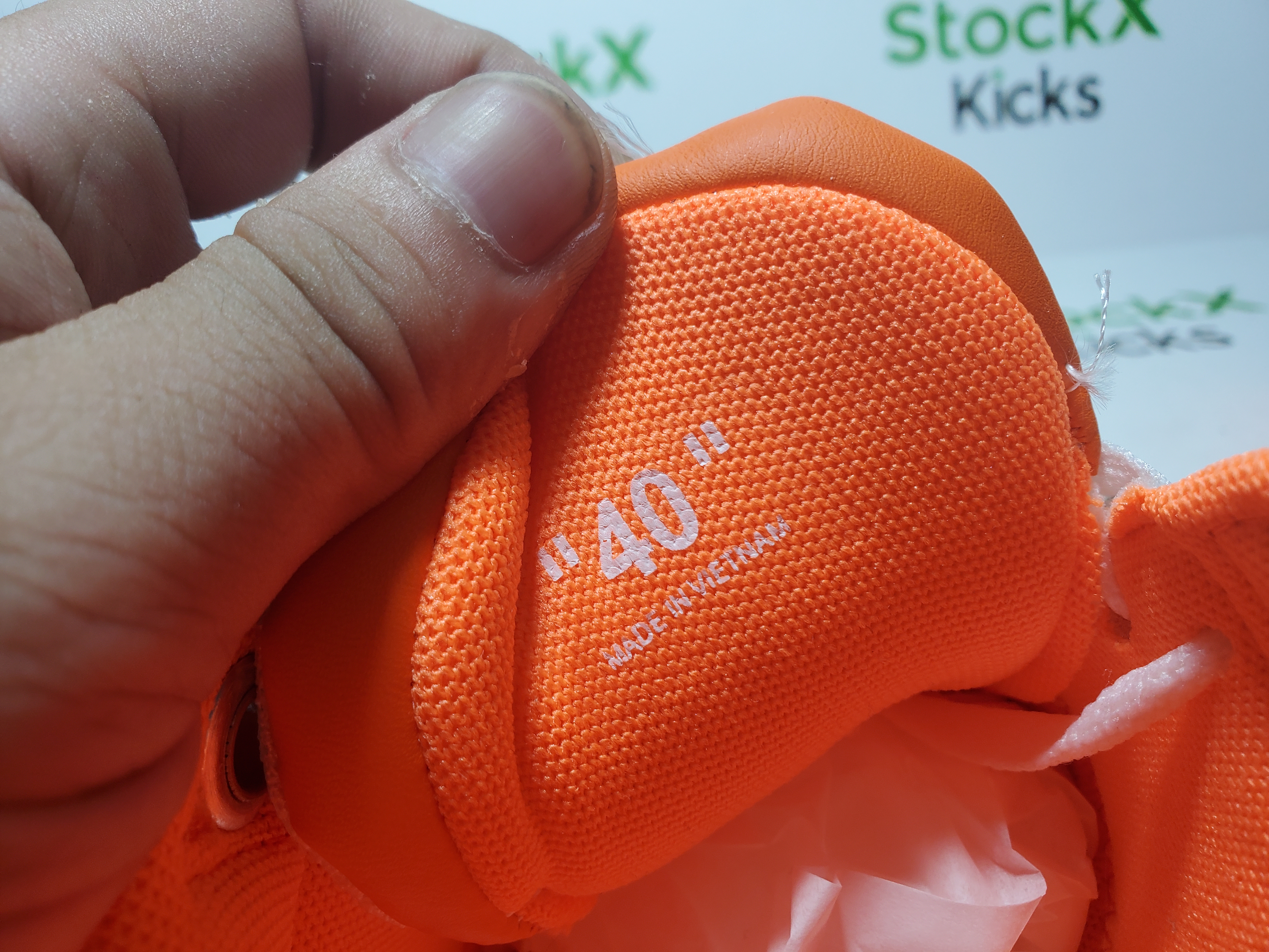 PK God Batch OFF-WHITE Out Of Office OOO Low Orange OMIA189S22LEA0010120 review Stockxkicks 06