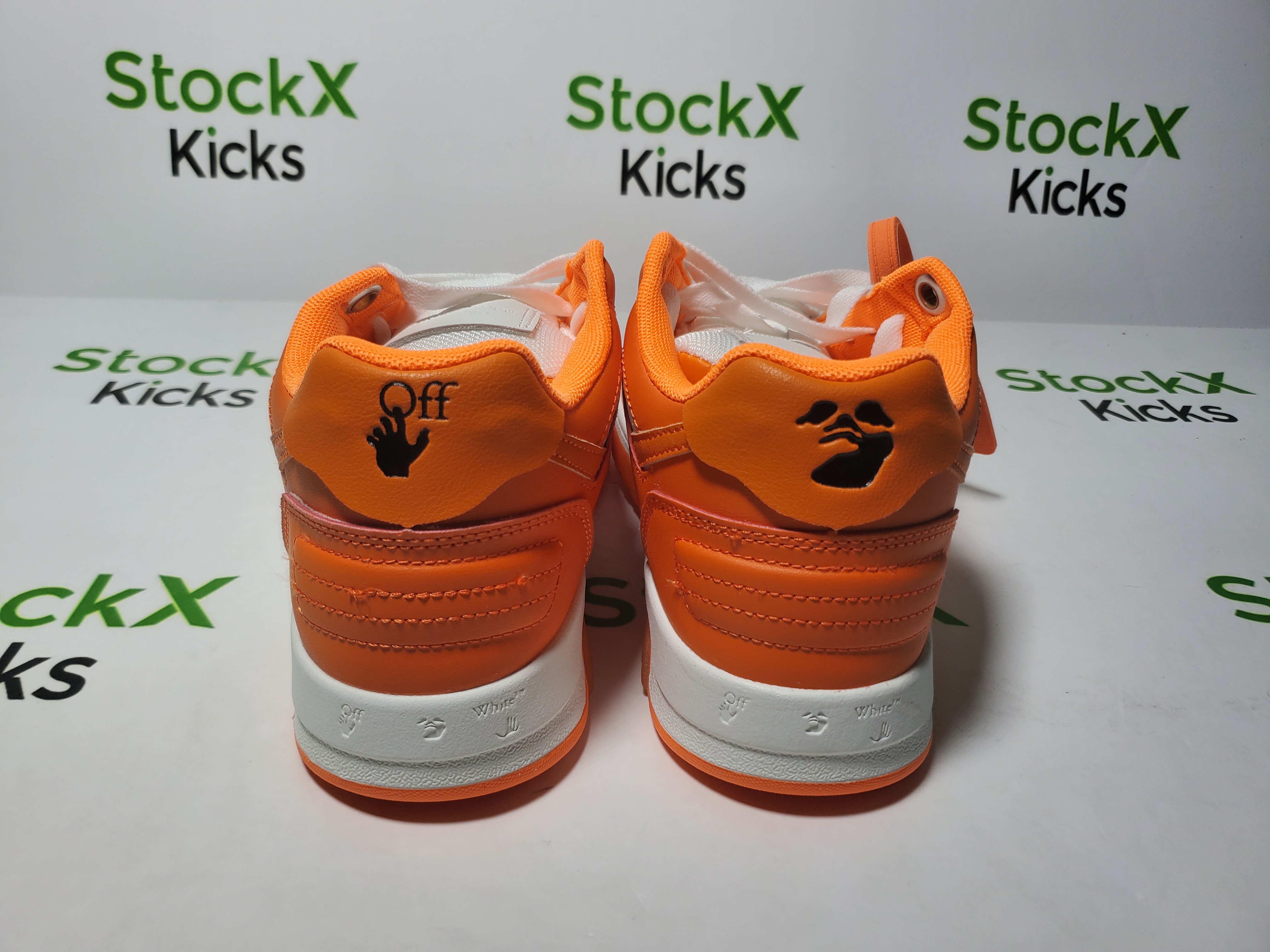 PK God Batch OFF-WHITE Out Of Office OOO Low Orange OMIA189S22LEA0010120 review Stockxkicks 03