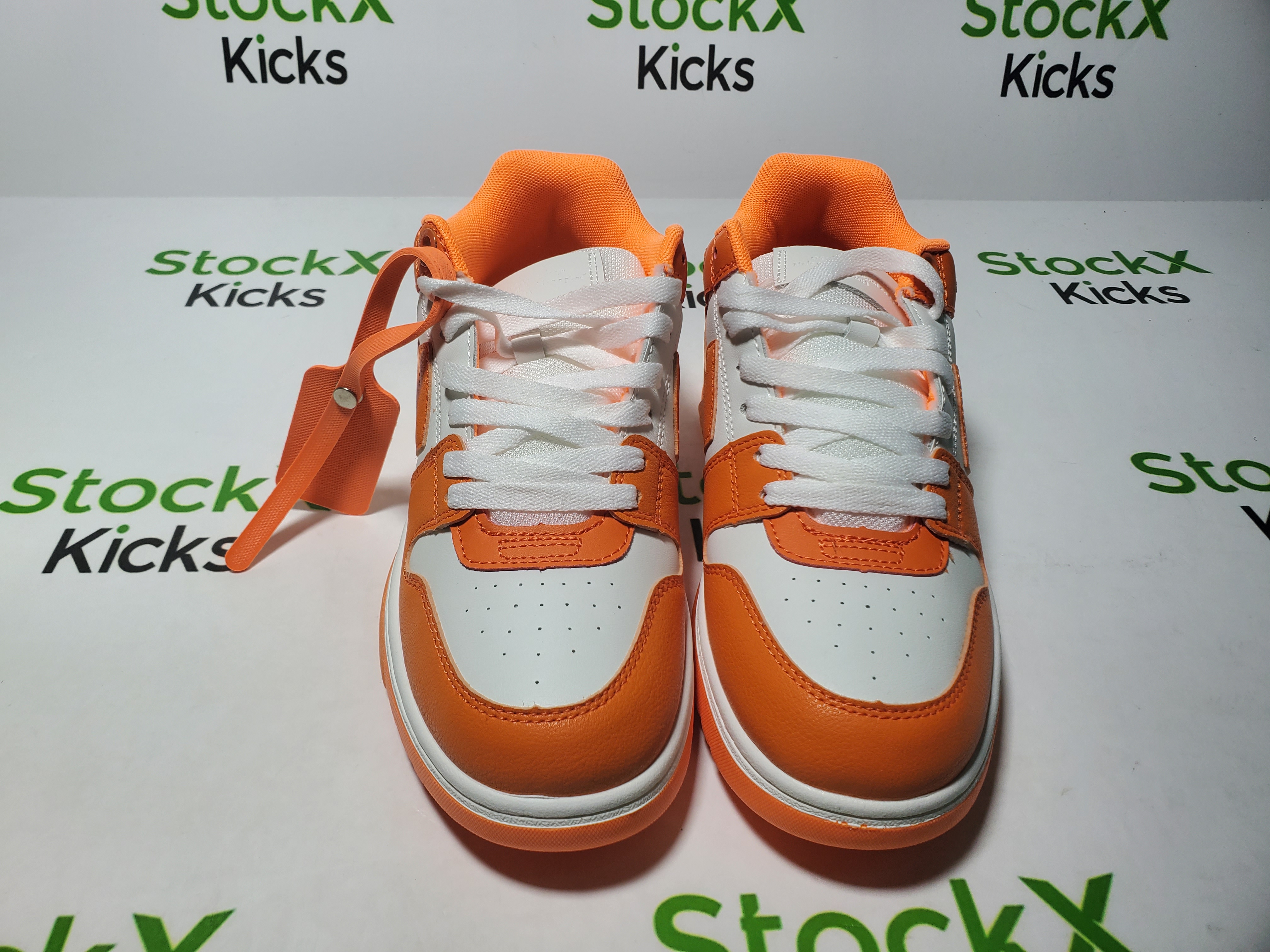 PK God Batch OFF-WHITE Out Of Office OOO Low Orange OMIA189S22LEA0010120 review Stockxkicks 04