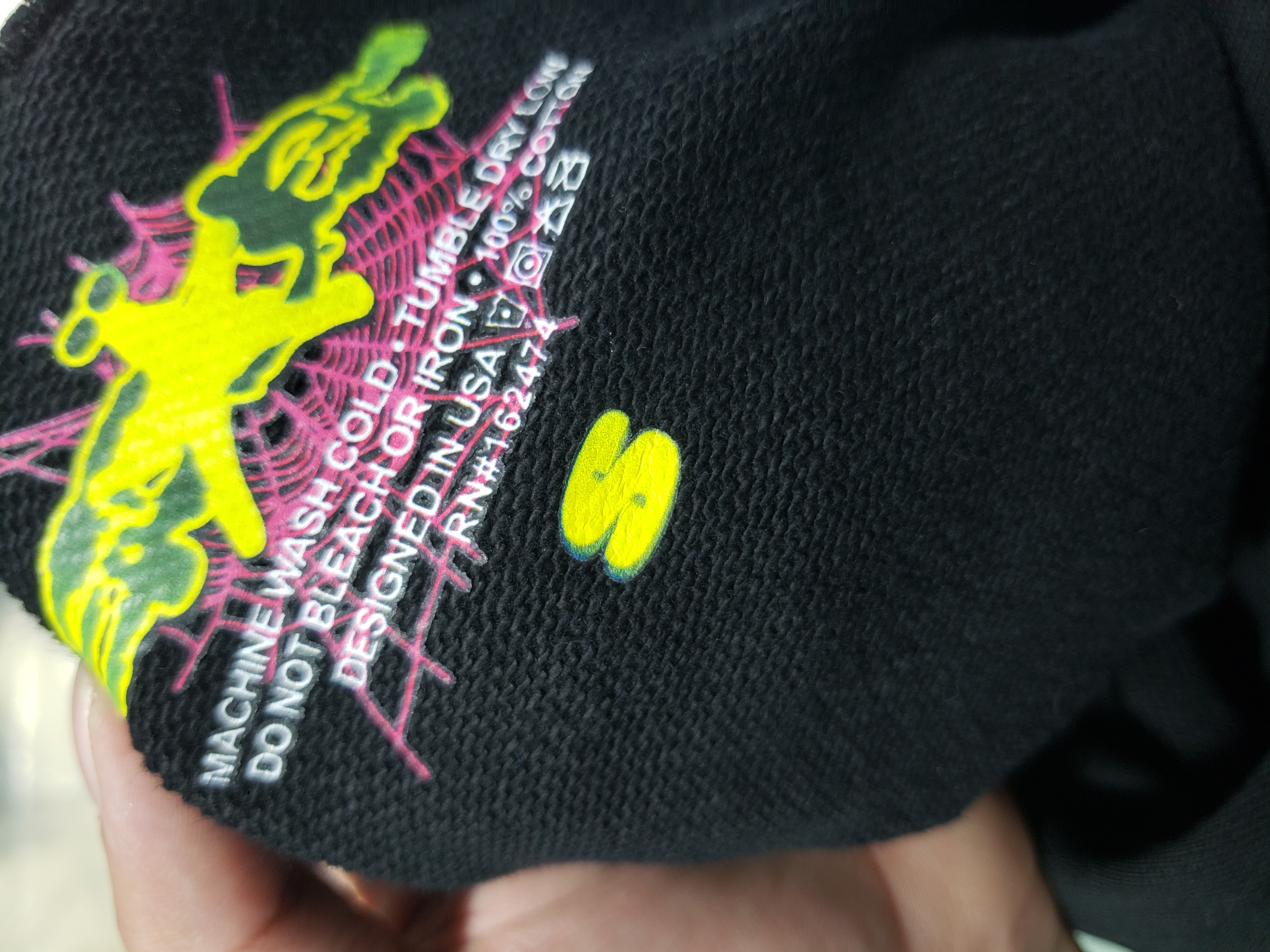 Sp5der OG Web Hoodie & Sweatpant Set Black review Stockxkicks 00