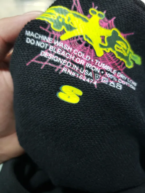 Sp5der OG Web Hoodie & Sweatpant Set Black review 