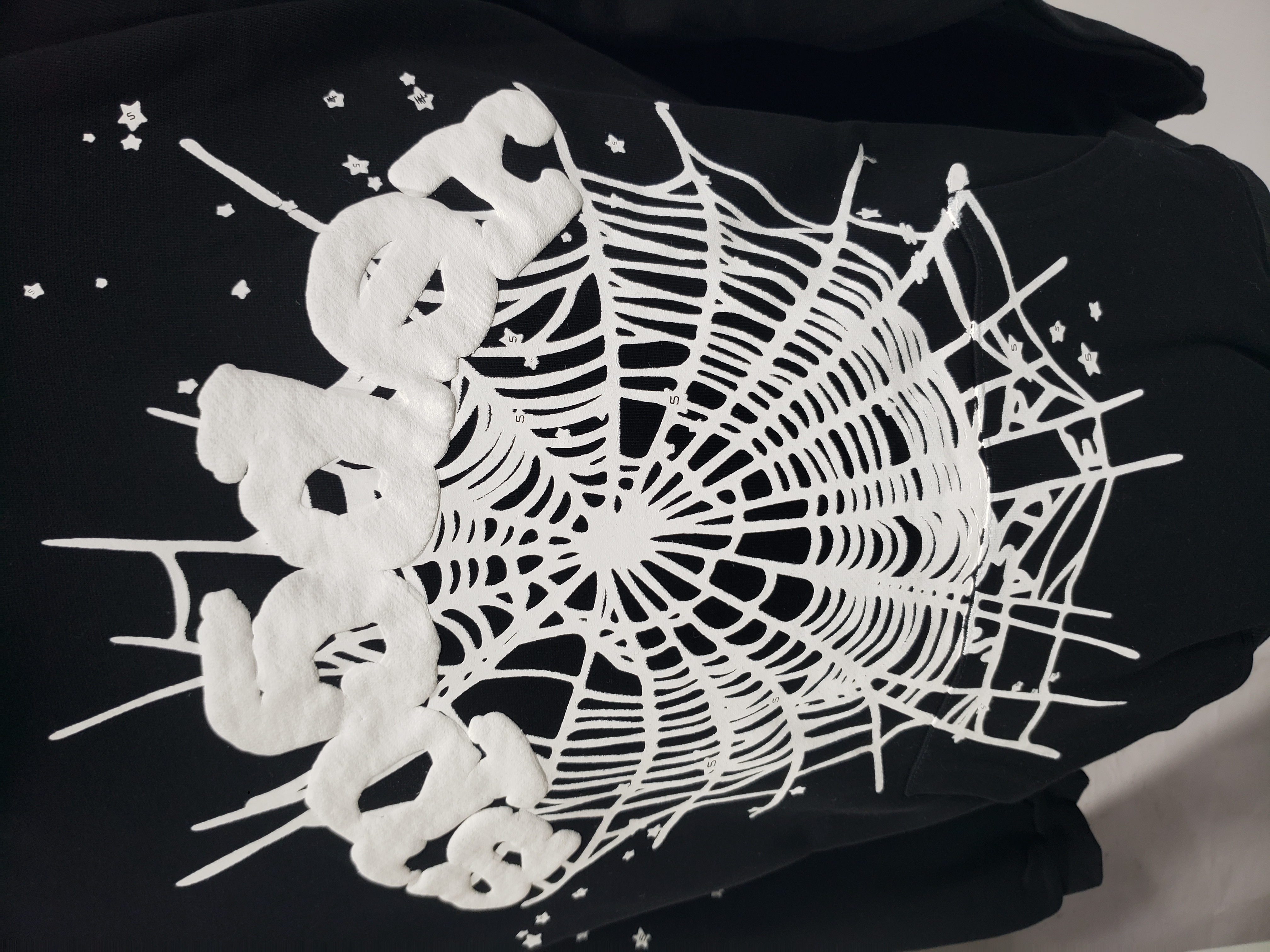 Sp5der OG Web Hoodie & Sweatpant Set Black review Stockxkicks 02