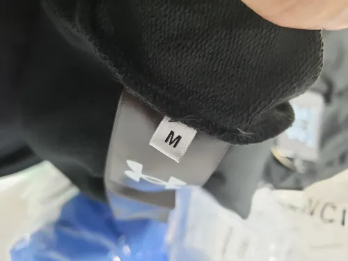 Balenciaga x Under Armour Zip Up Hoodie 'Black/White' review 