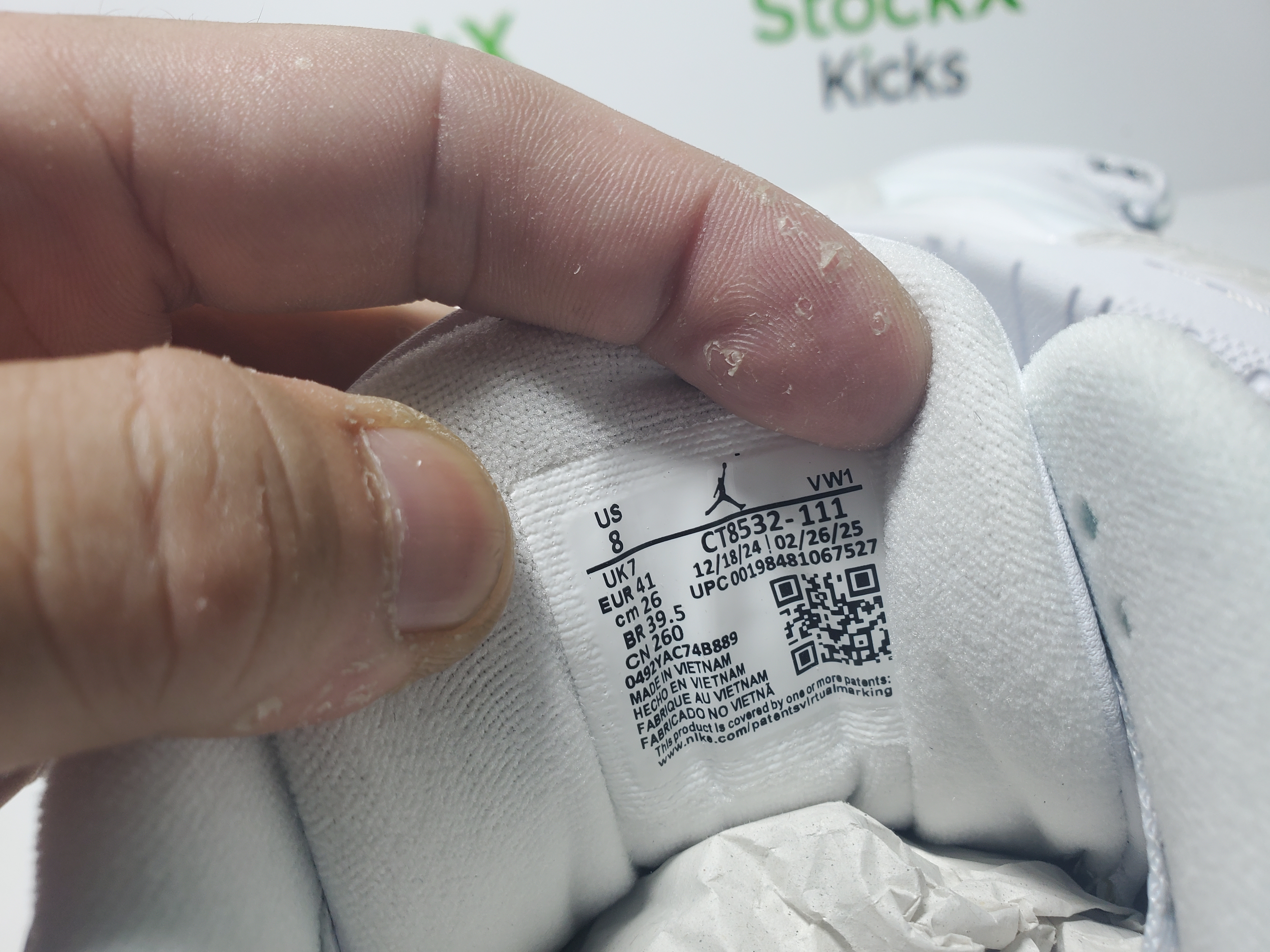 PK God Batch Air Jordan 3 Retro 'Pure Money' 2025 CT8532-111 review Stockxkicks 06