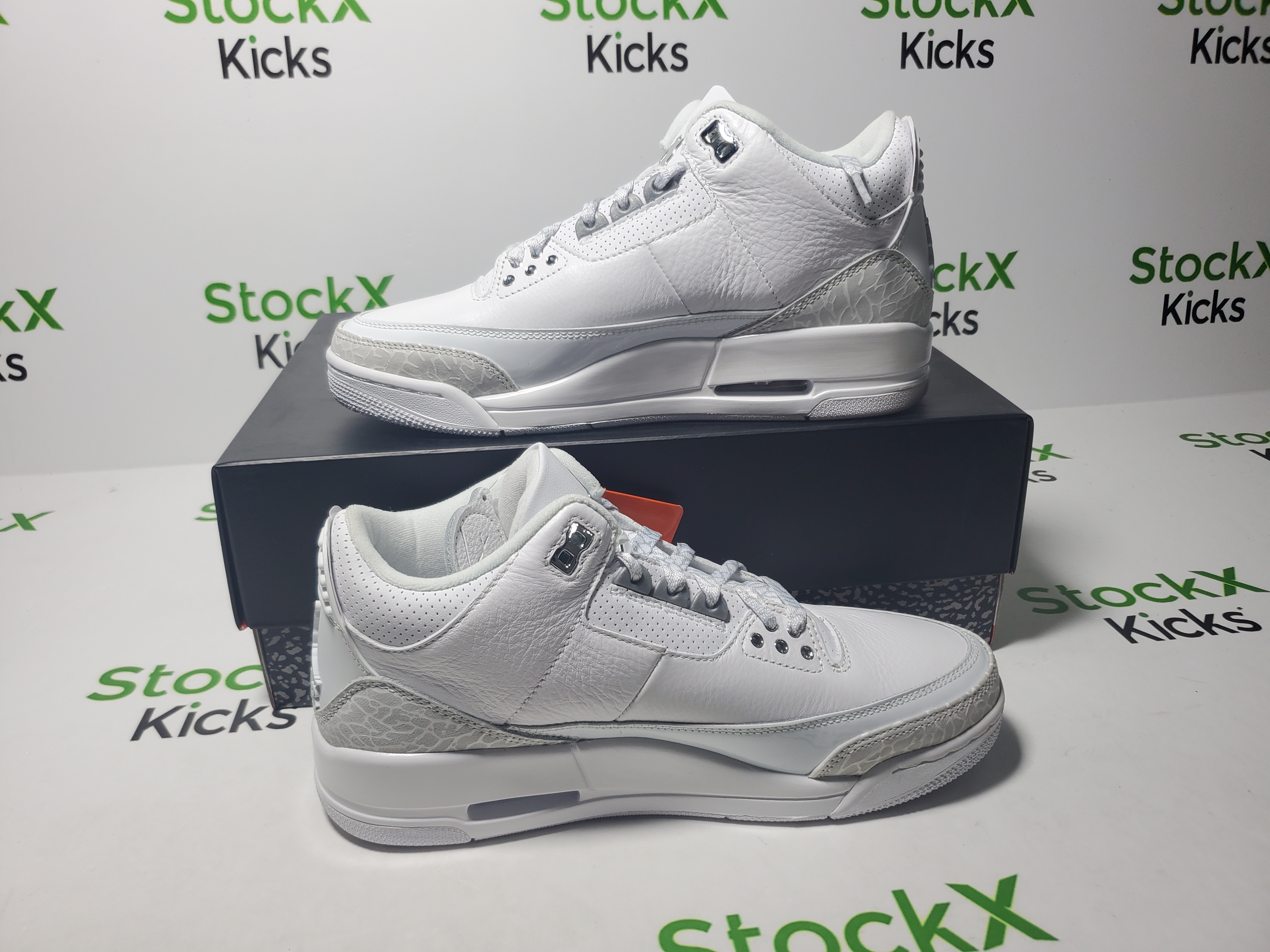 PK God Batch Air Jordan 3 Retro 'Pure Money' 2025 CT8532-111 review Stockxkicks 02