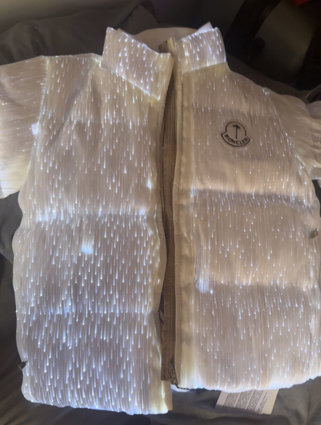 Moncler × Palm Angels  Moncler Maya 70 By Palm Angels Down Jacket YZ241128 review J 02