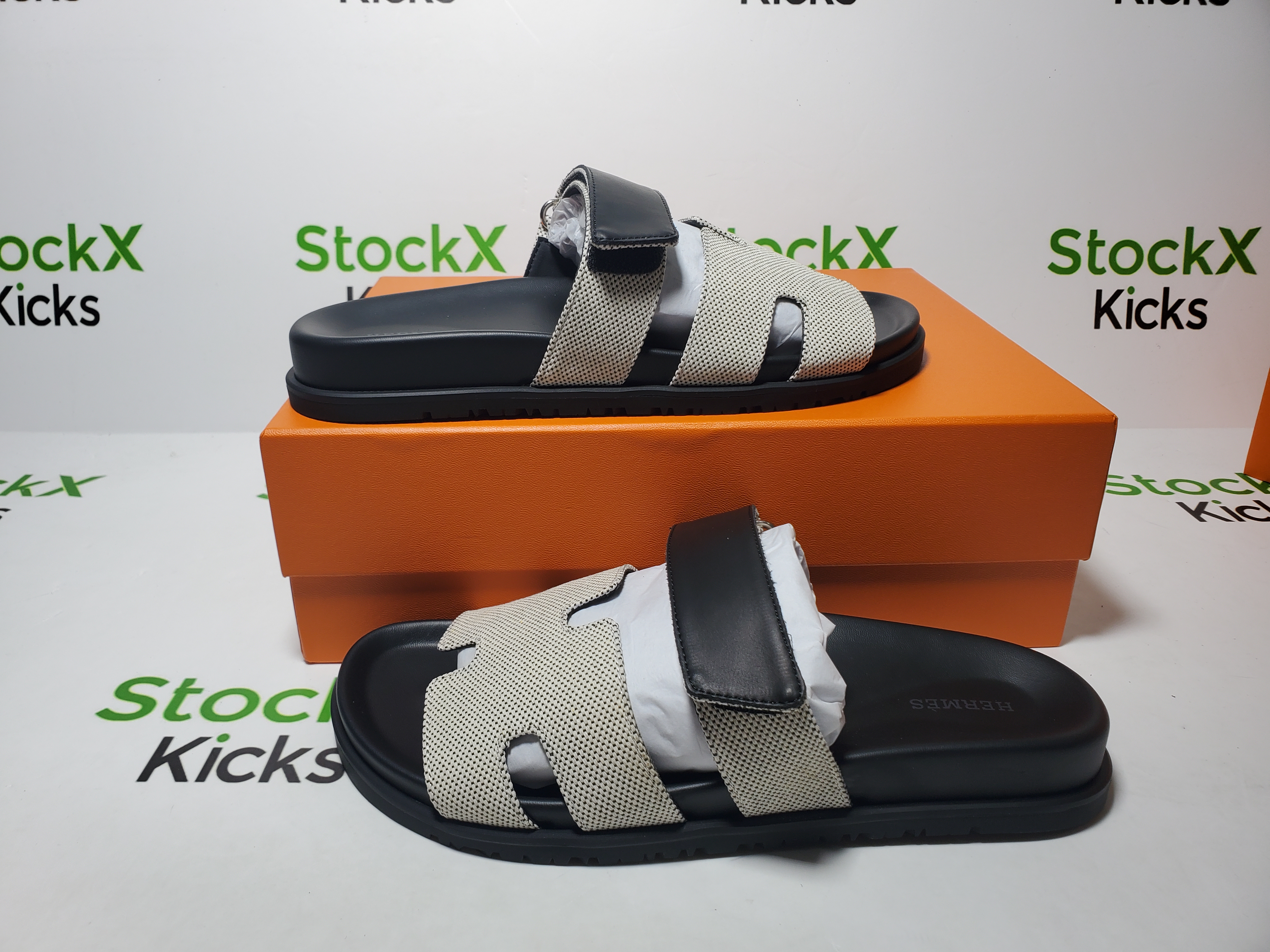 Hermes Chypre Sandal Dark Gray review Stockxkicks 02