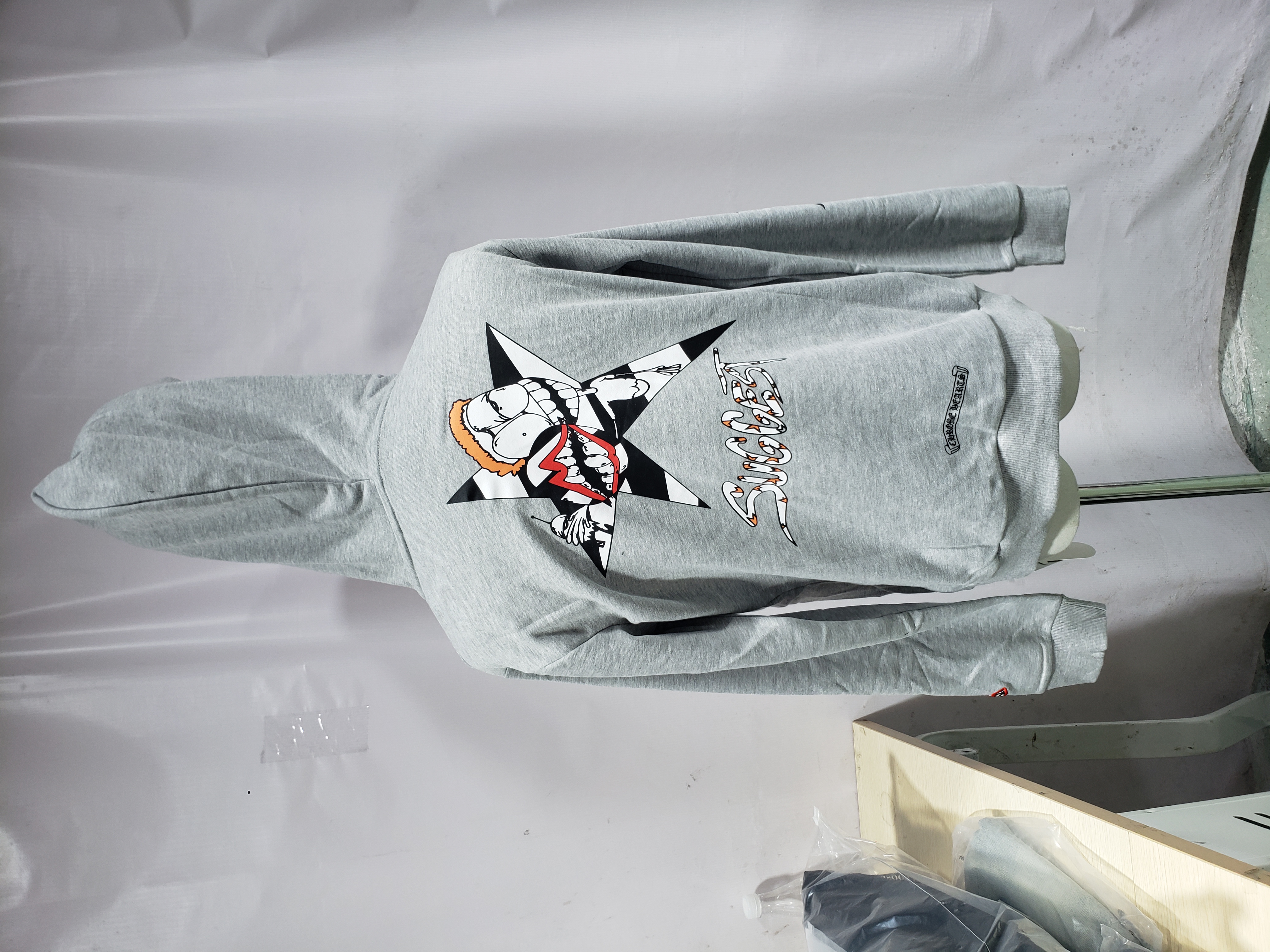 Chrome Hearts Matty Boy Hoodie Grey review Stockxkicks 00