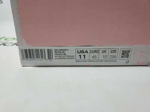 PK God Batch Air Jordan 5 Retro 'Medium Soft Pink' HQ7978-102 review 