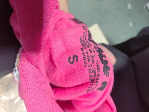 Sp5der P*NK Hoodie Pink YZ EG912 review 
