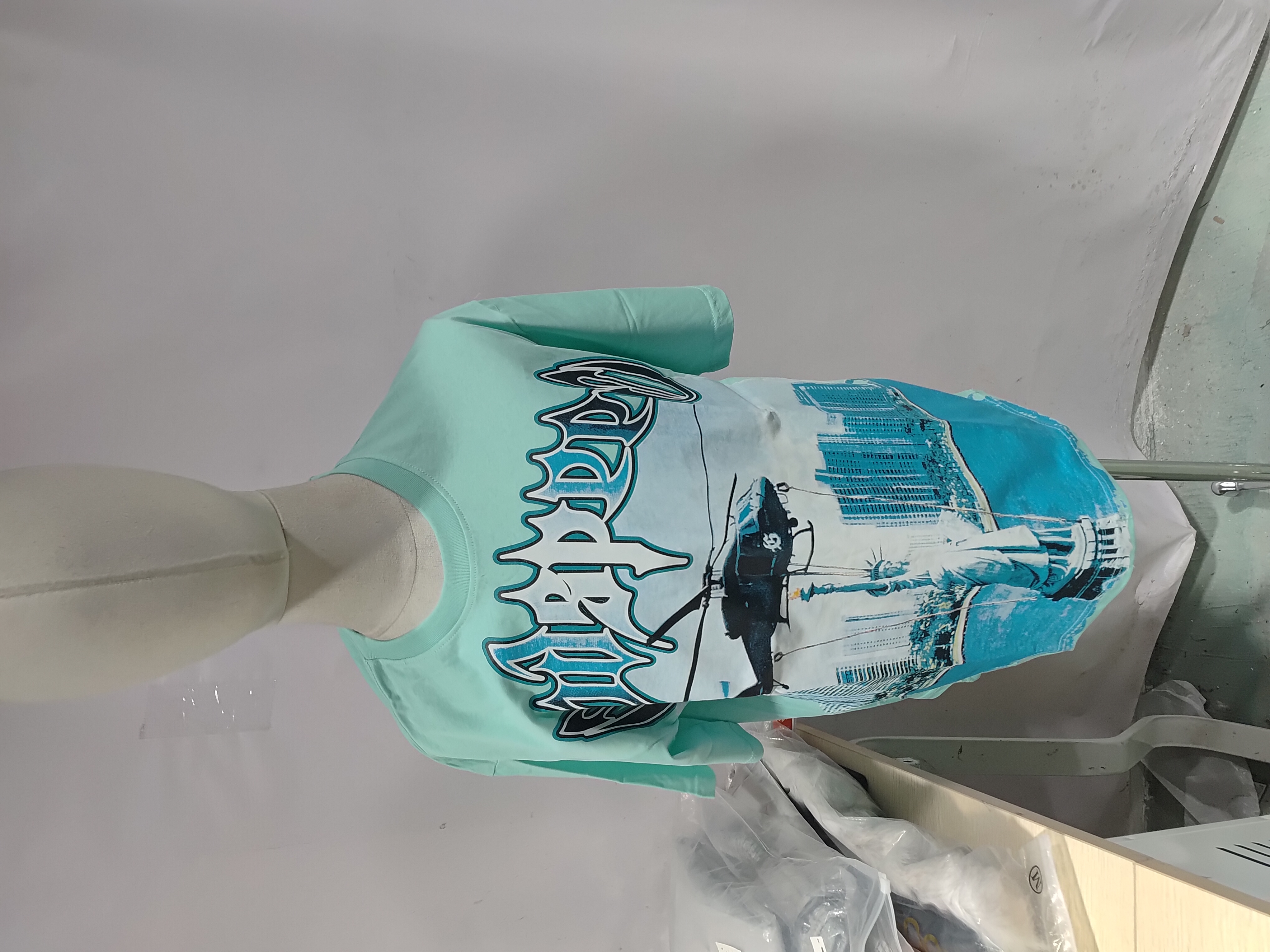 Godspeed Liberty Lift T-Shirt #7076 Green/Black/White review Stockxkicks 01