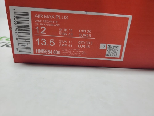 PK God Batch Air Max Plus TNPO Team Red and Sail HM5654-600 review 