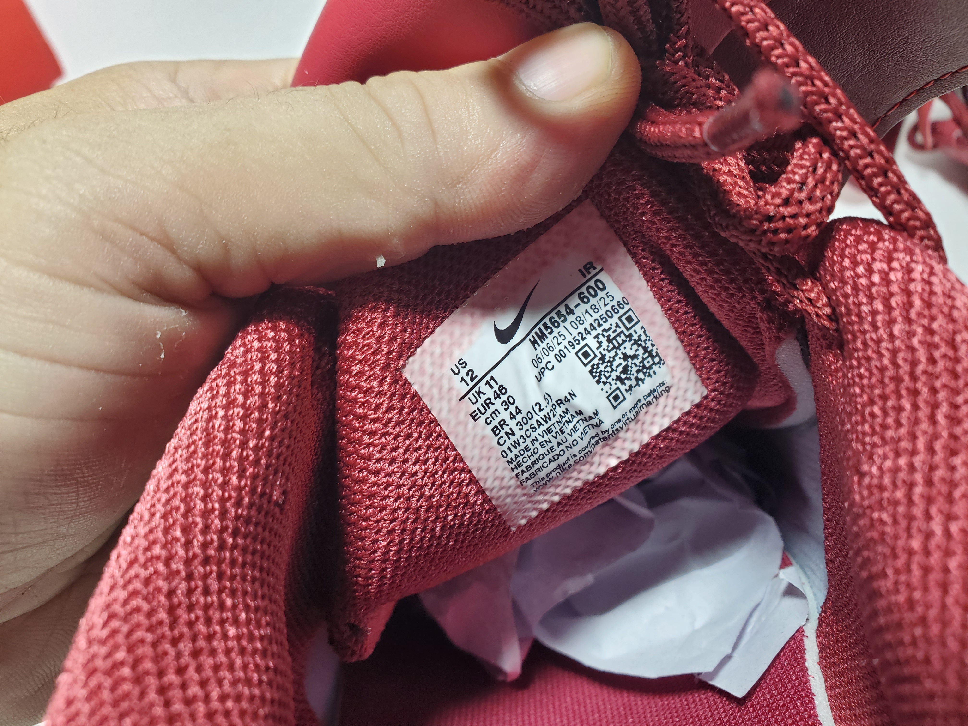 PK God Batch Air Max Plus TNPO Team Red and Sail HM5654-600 review Stockxkicks 06