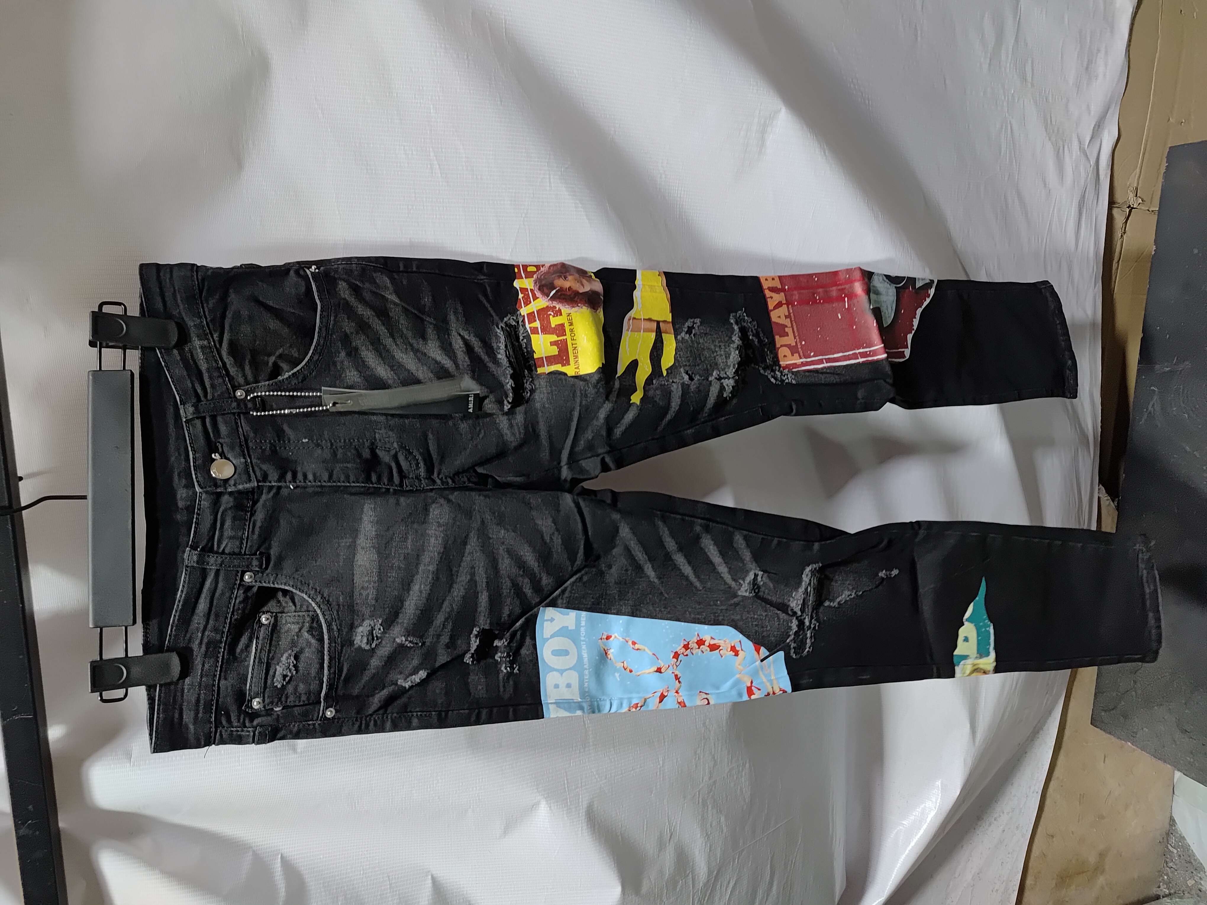 AMIRI Playboy Magazine Skinny JeanAged Black review Stockxkicks 01