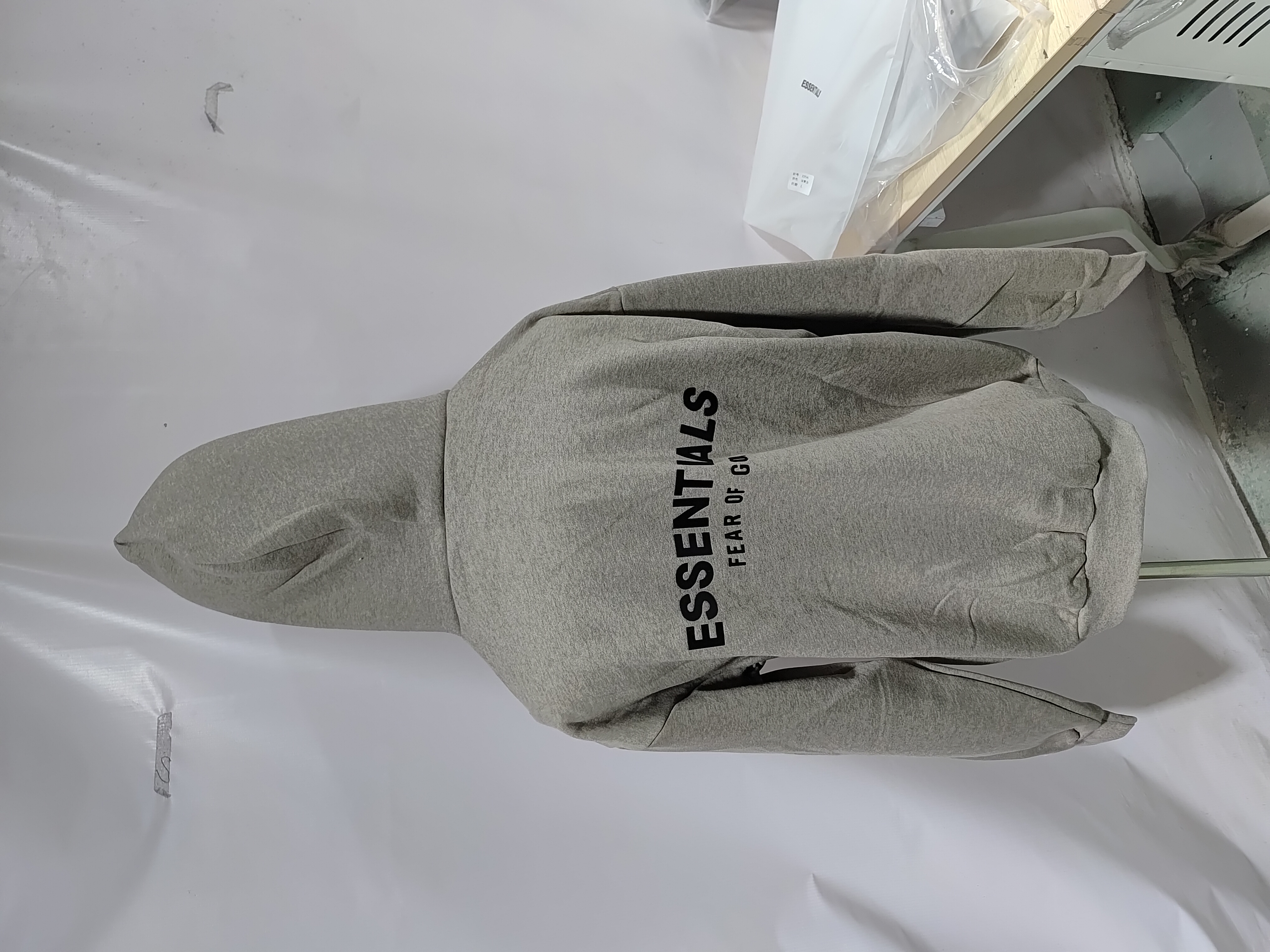 Fear of God Essentials Tracksuit Heather Grey review Stockxkicks 04
