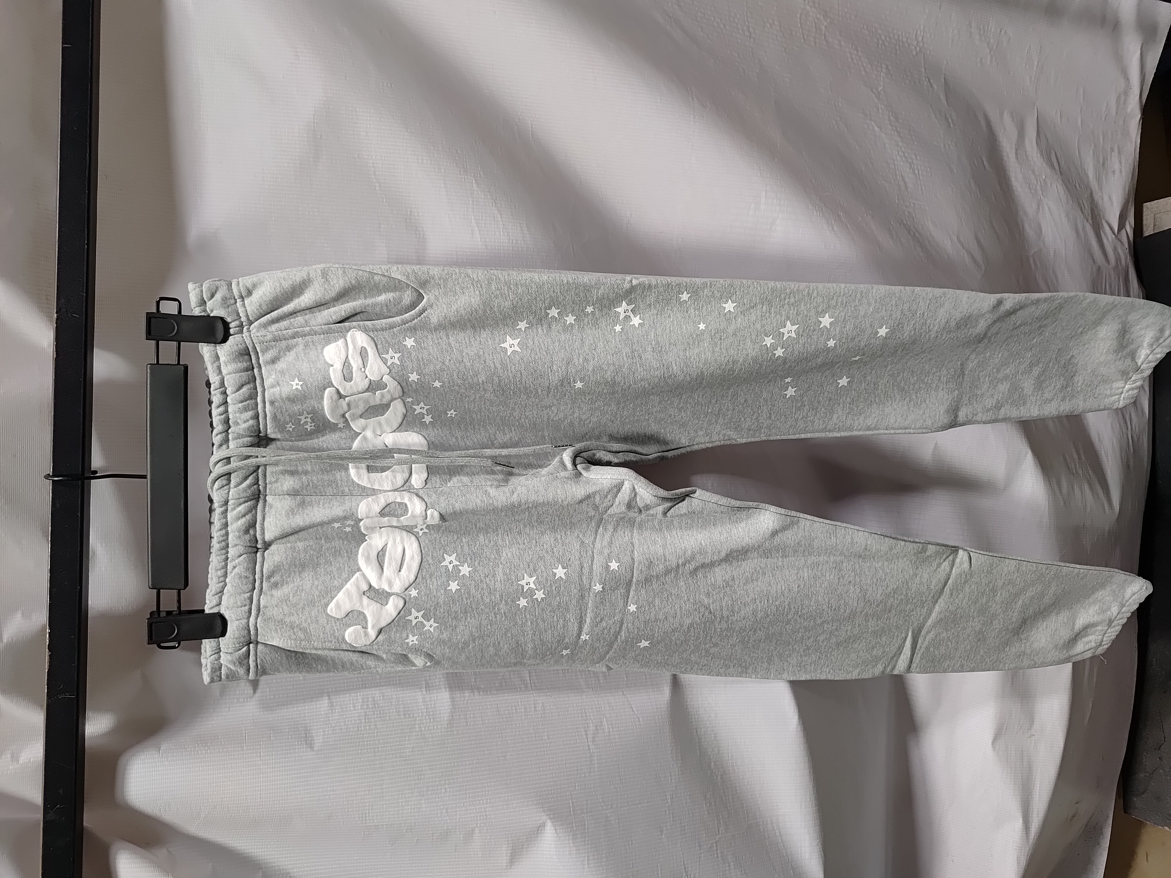 Sp5der OG Web Hoodie & Sweatpant Set Grey review Stockxkicks 05