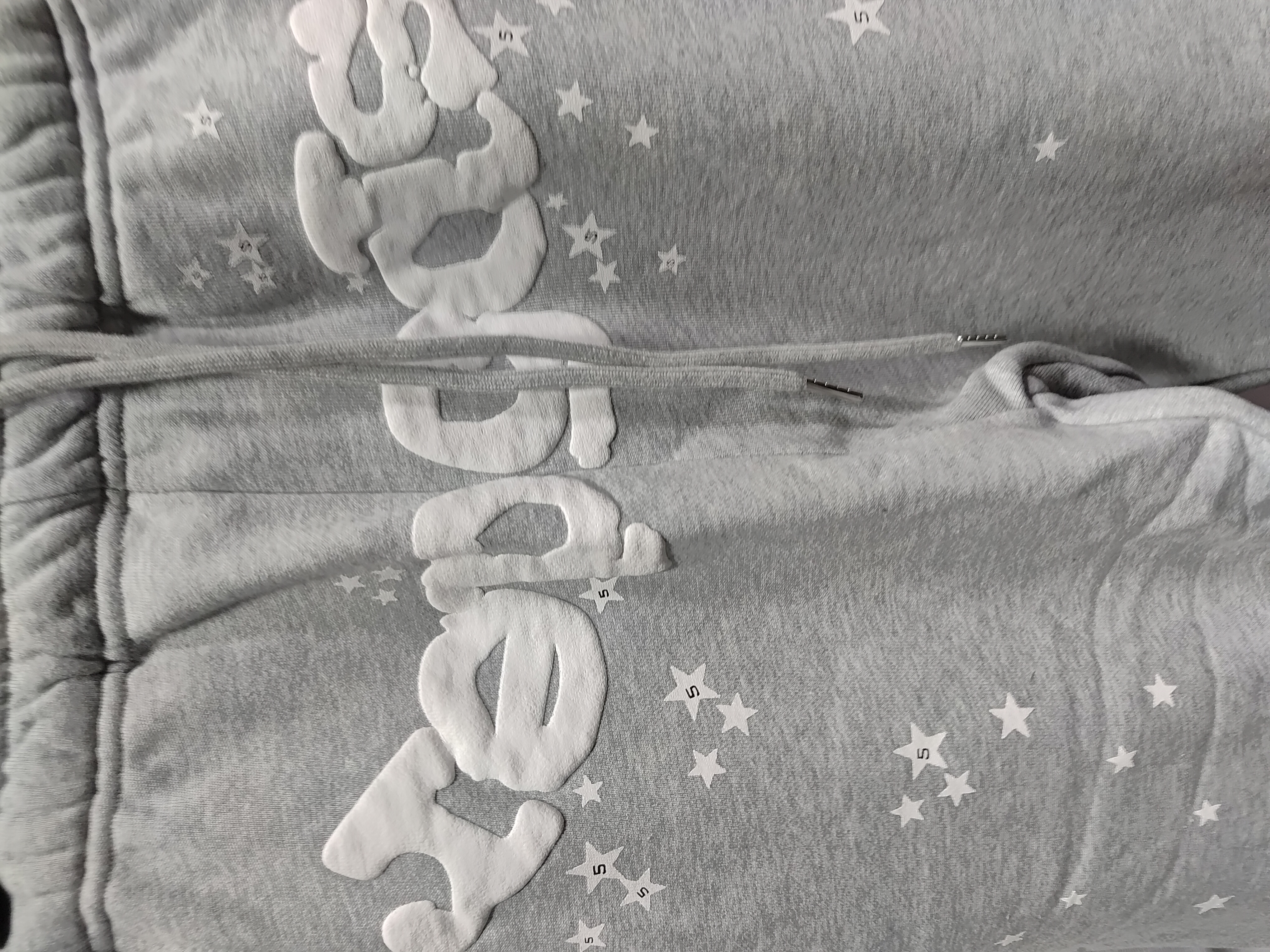 Sp5der OG Web Hoodie & Sweatpant Set Grey review Stockxkicks 06