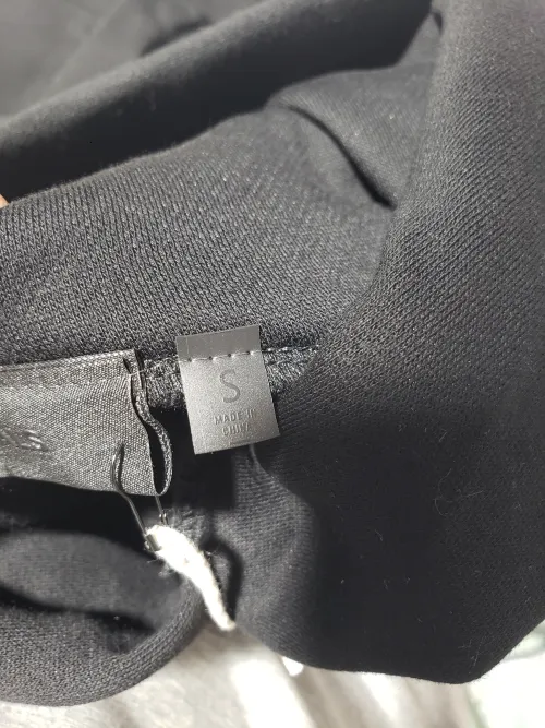 Fear of God Essentials Fleece II Hoodie & Sweatpant Set FG320#949 Black review 