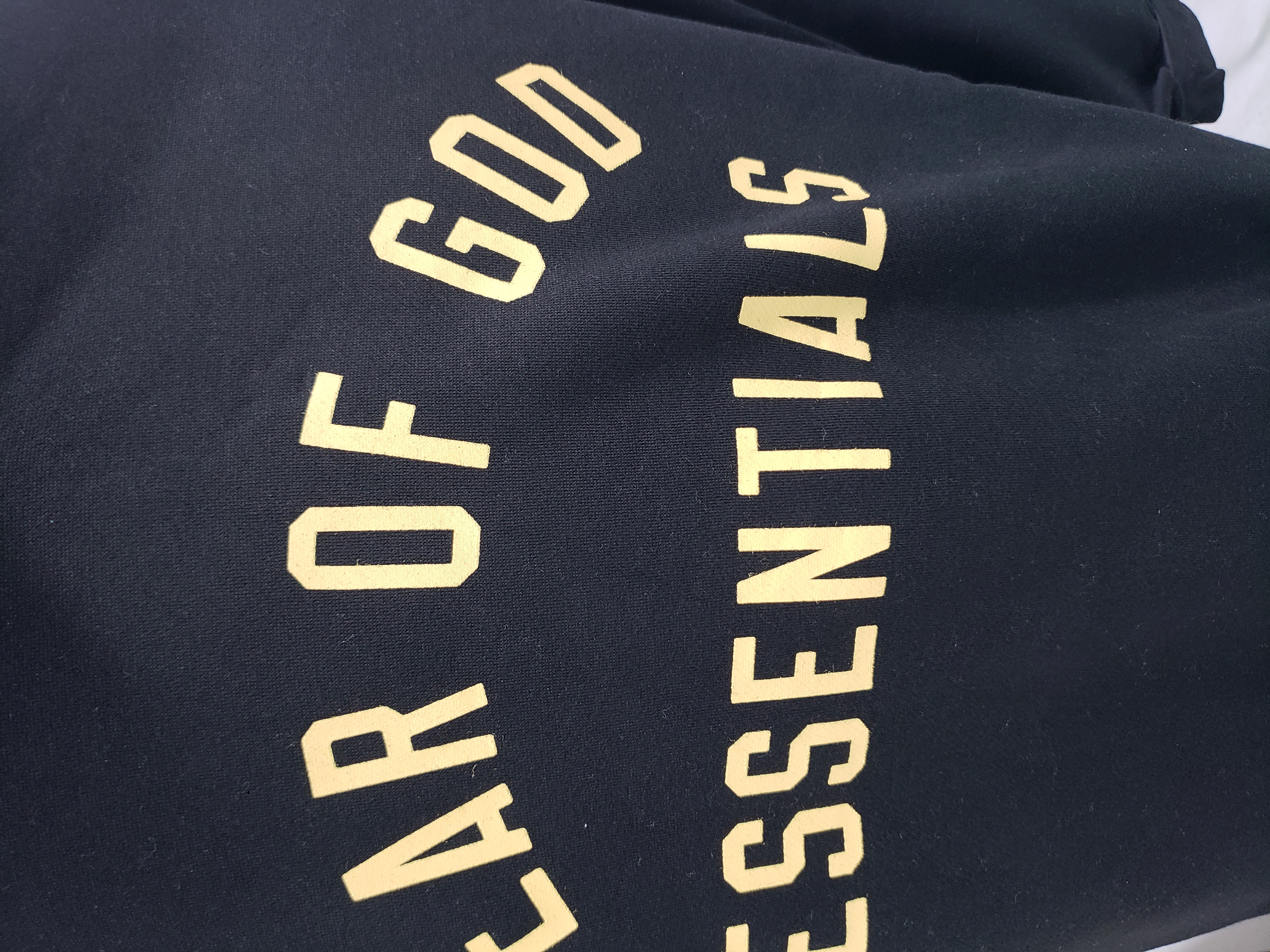 Fear of God Essentials Fleece II Hoodie & Sweatpant Set FG320#949 Black review Stockxkicks 02
