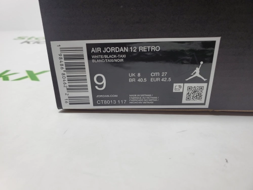 PK God Batch Air Jordan 12 Retro 'Taxi' 2025 CT8013-117 review 