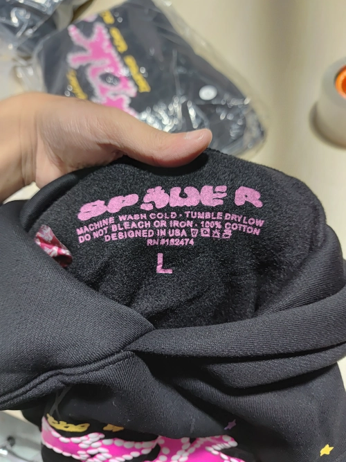 Sp5der black tracksuit suit review 