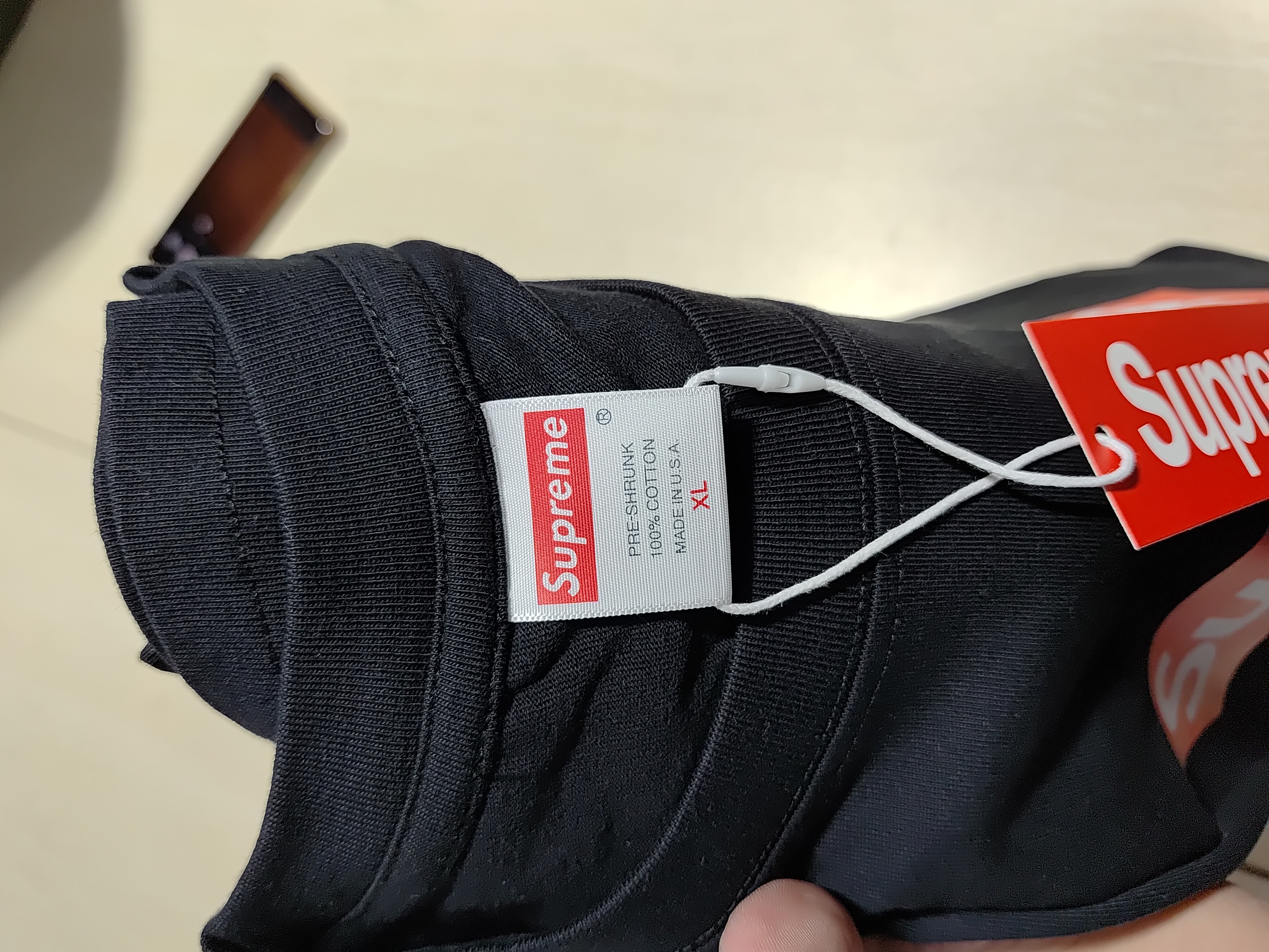 Supreme 20th Anniversary Box Logo Tee Black T Shirt review Stockxkicks 00