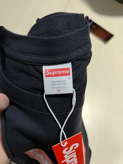 Supreme 20th Anniversary Box Logo Tee Black T Shirt review 
