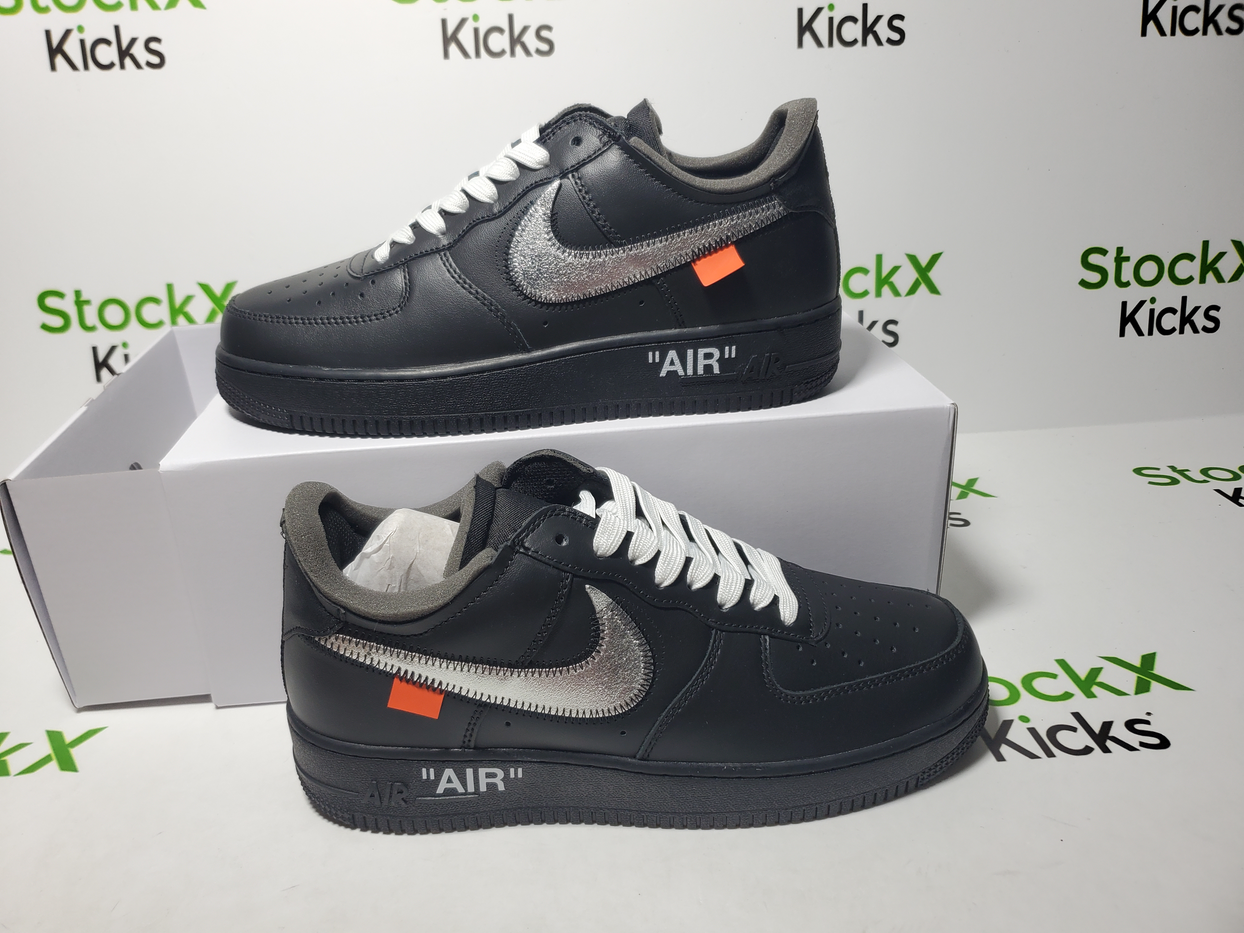 PK God Batch Nike Air Force 1 Low '07Virgil x MoMA (No Socks) AV5210-001 review Stockxkicks 01