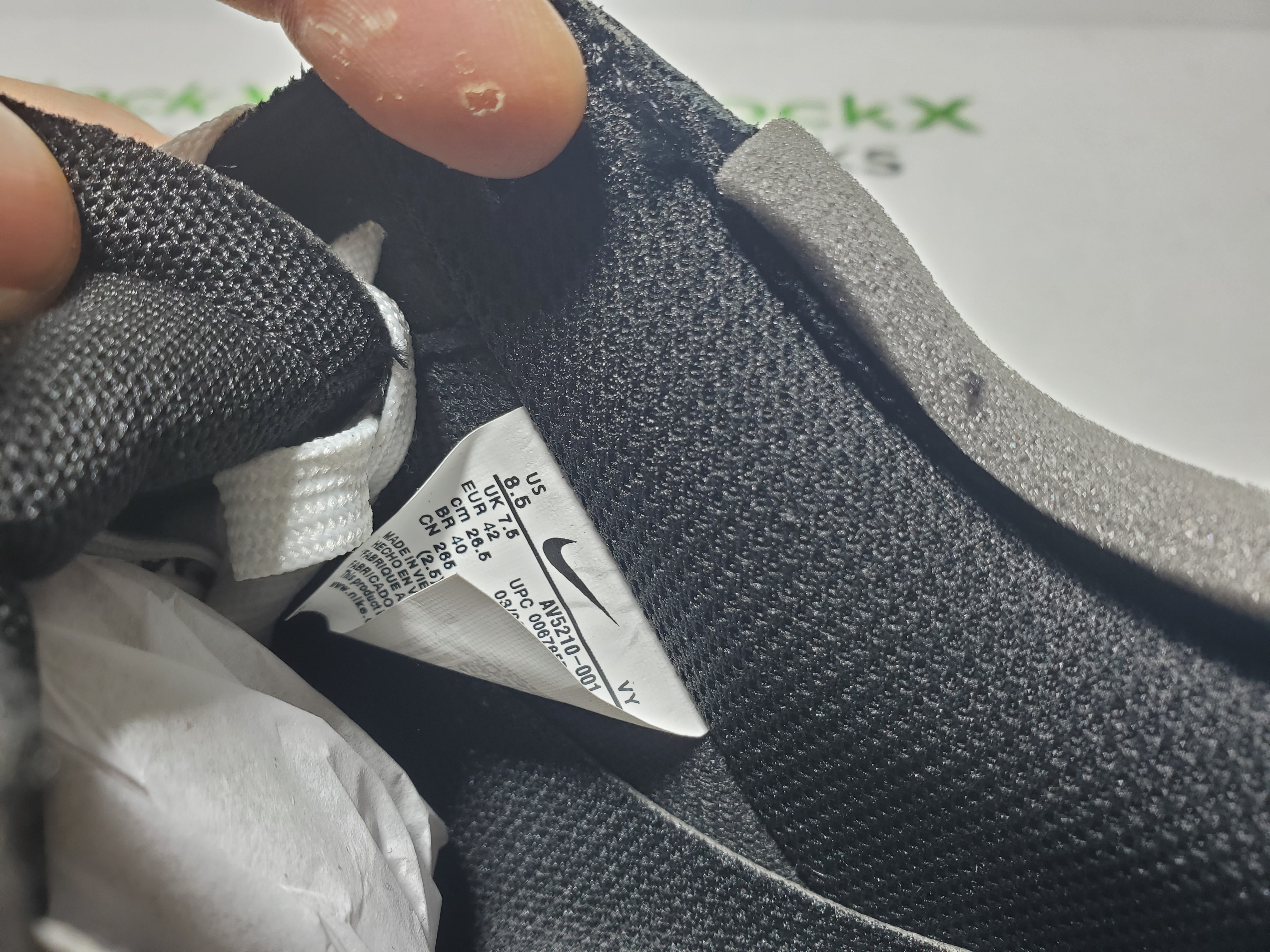 PK God Batch Nike Air Force 1 Low '07Virgil x MoMA (No Socks) AV5210-001 review Stockxkicks 06