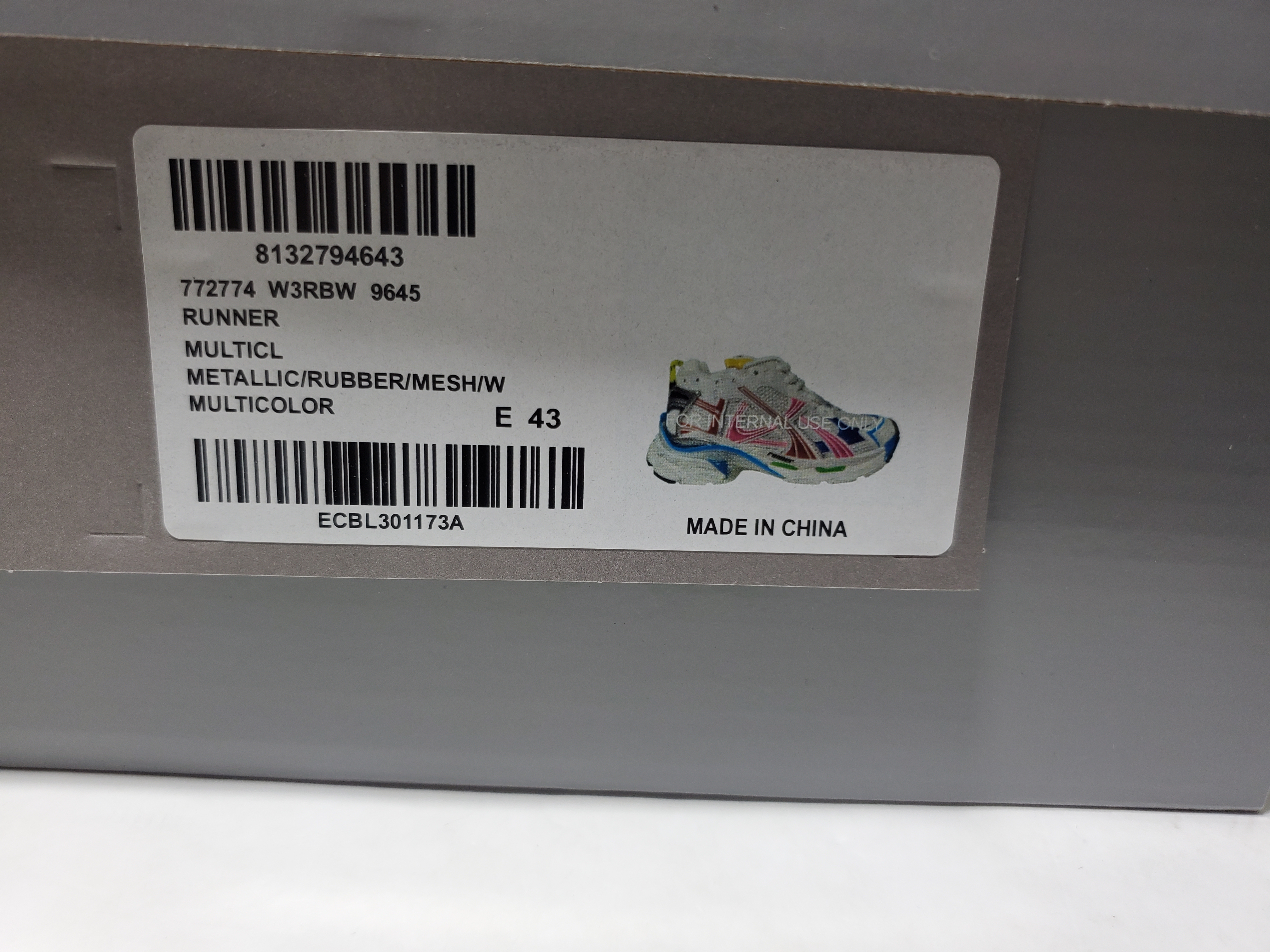 Balenciaga Runner White Multicolor 772774W3RBW9645 review Stockxkicks 00