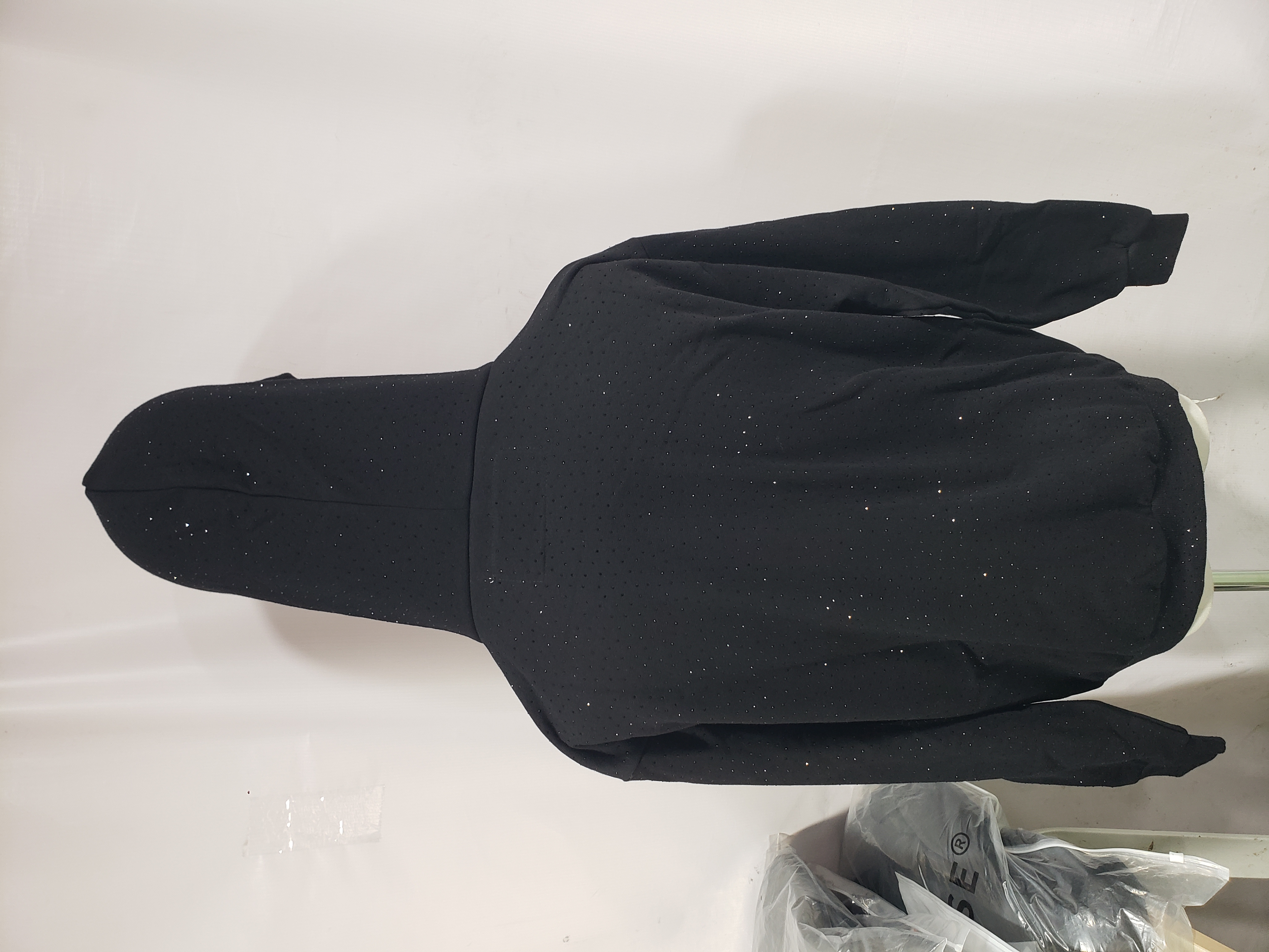 Sp5der VVS Hoodie Black YZ GE961 review Stockxkicks 03